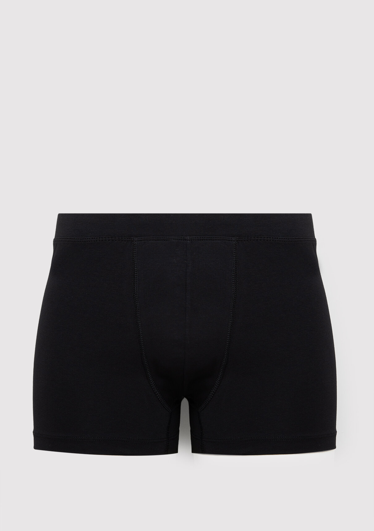 Mavi Basic Siyah Boxer