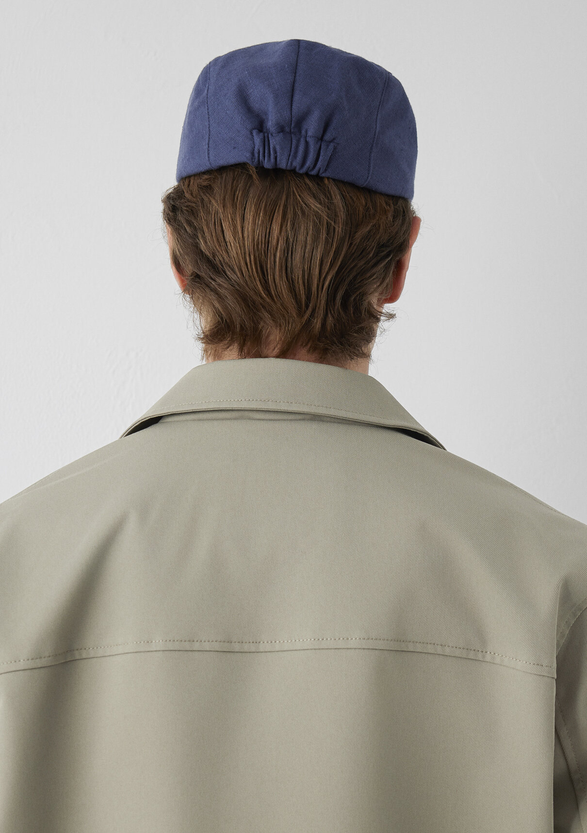 Mavi Denim Keten Kasket görsel 3