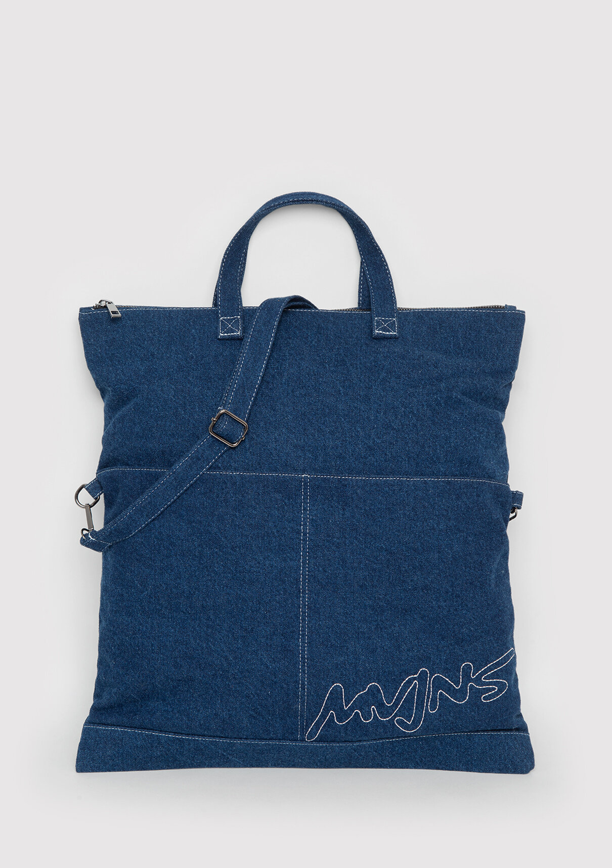 Mavi MVJNS Nakışlı Denim Omuz Çantası