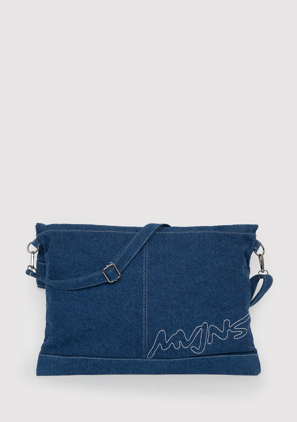Mavi MVJNS Nakışlı Denim Omuz Çantası görsel 2
