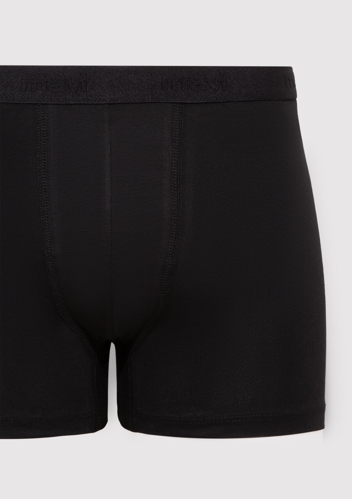 Mavi Siyah Basic Boxer görsel 2