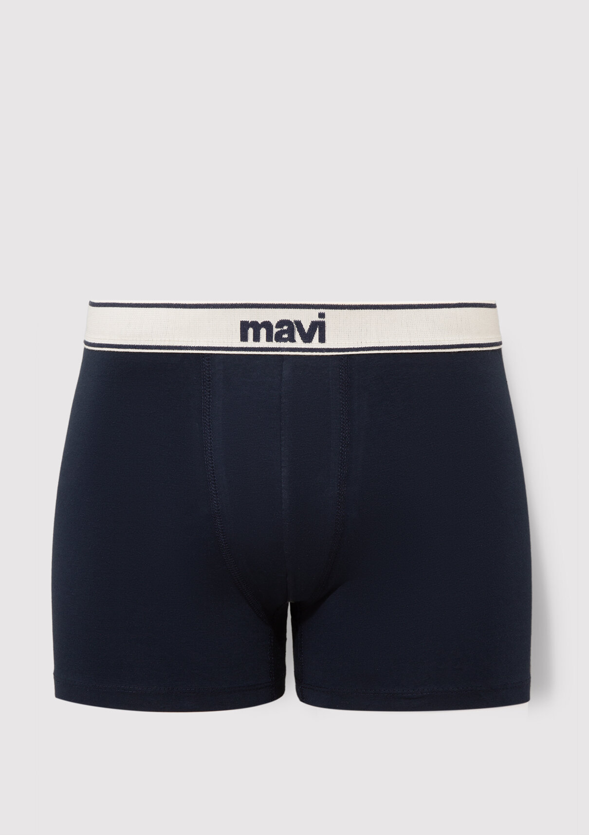 Mavi Lacivert Basic Boxer