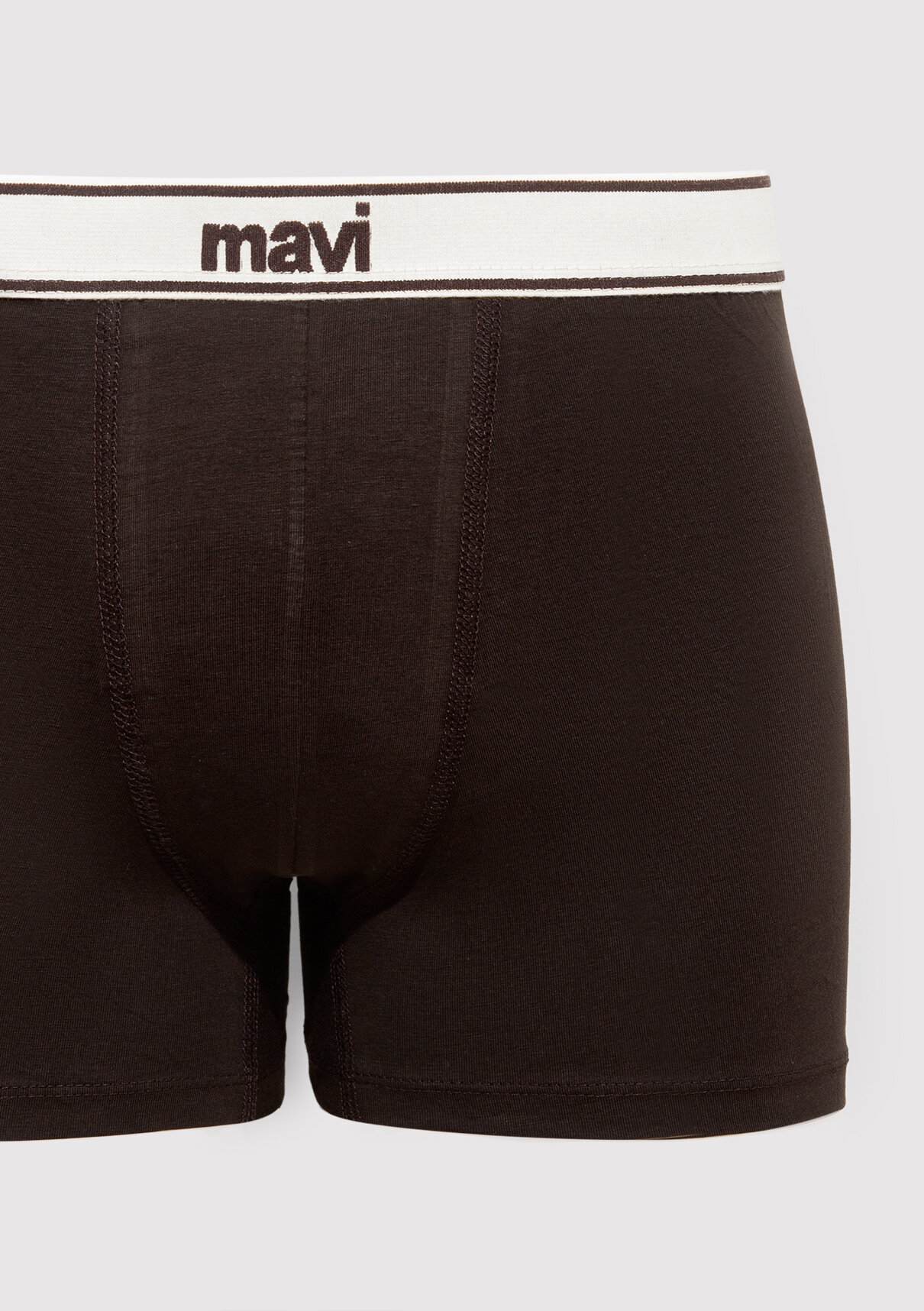 Mavi Kahverengi Basic Boxer görsel 2