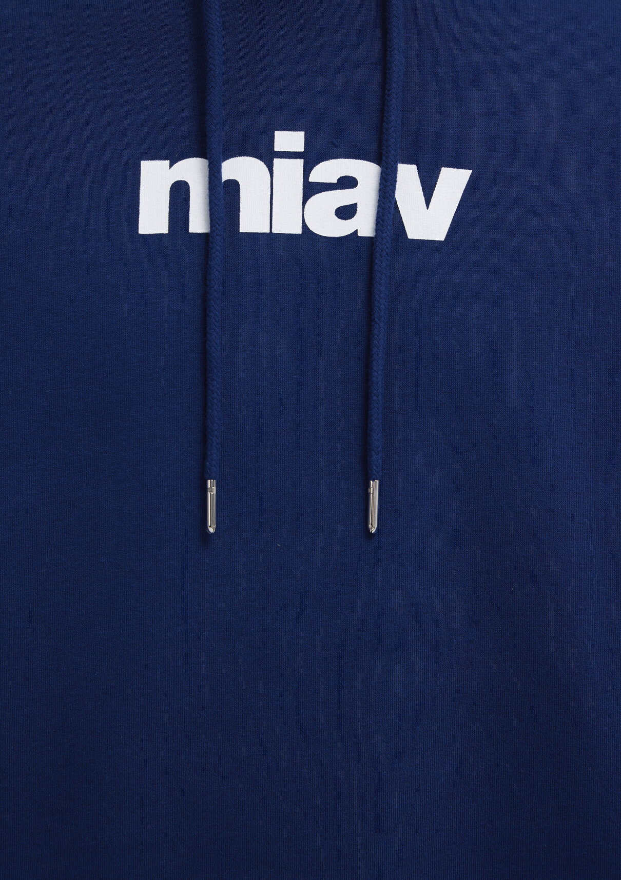 Mavi Miav Baskılı Kapüşonlu Mavi Sweatshirt görsel 8