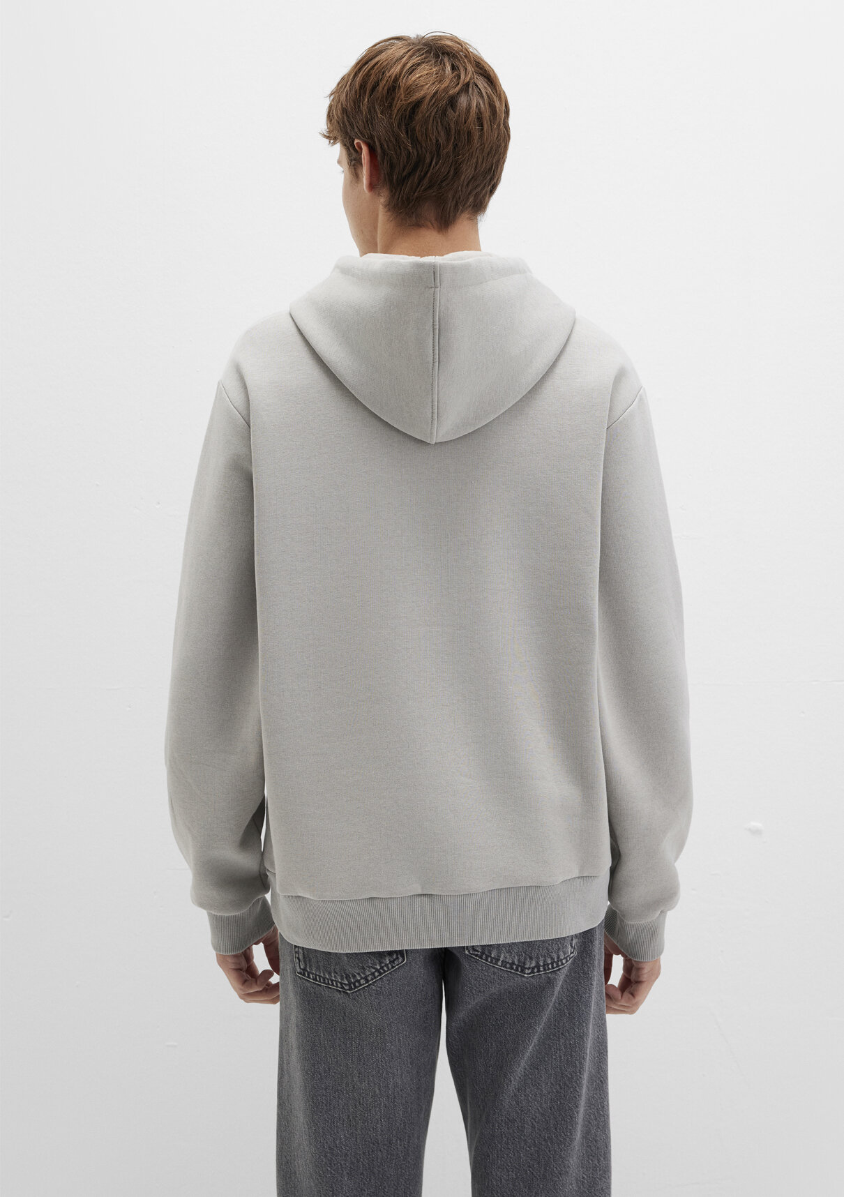 Mavi Jeans Logo Baskılı Gri Sweatshirt görsel 5