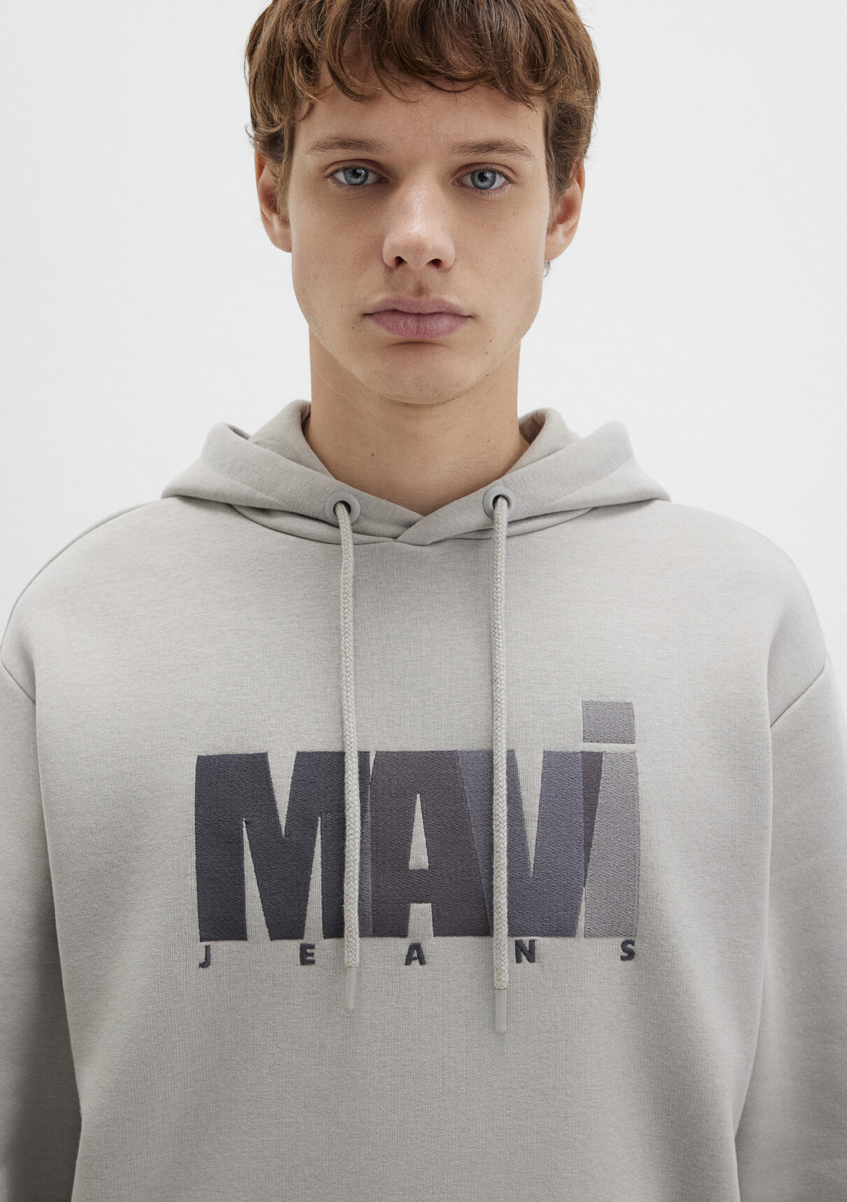 Mavi Jeans Logo Baskılı Gri Sweatshirt görsel 6