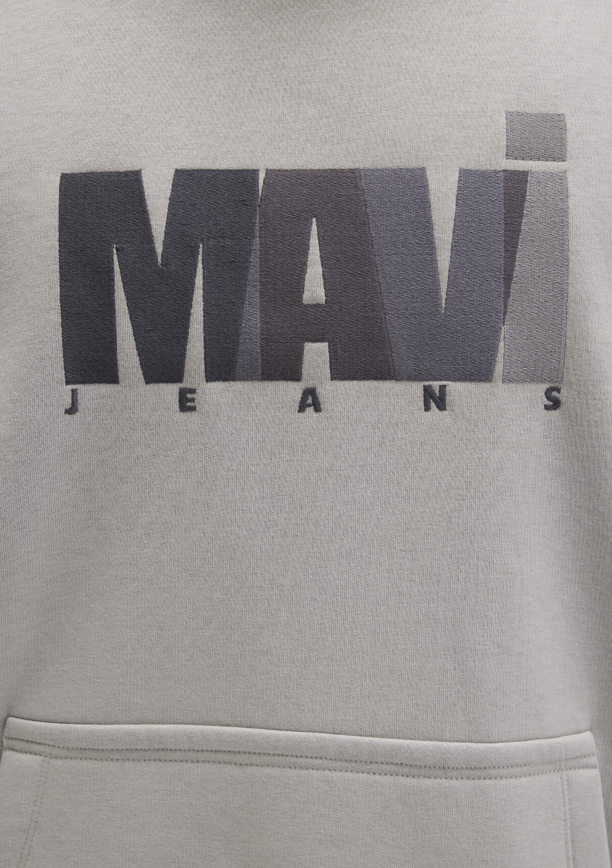 Mavi Jeans Logo Baskılı Gri Sweatshirt görsel 8