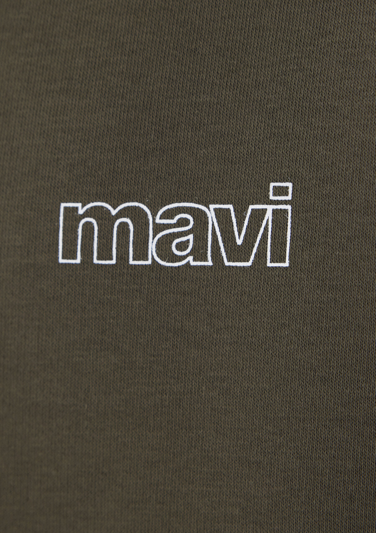 Mavi Logo Baskılı Haki Sweatshirt görsel 7