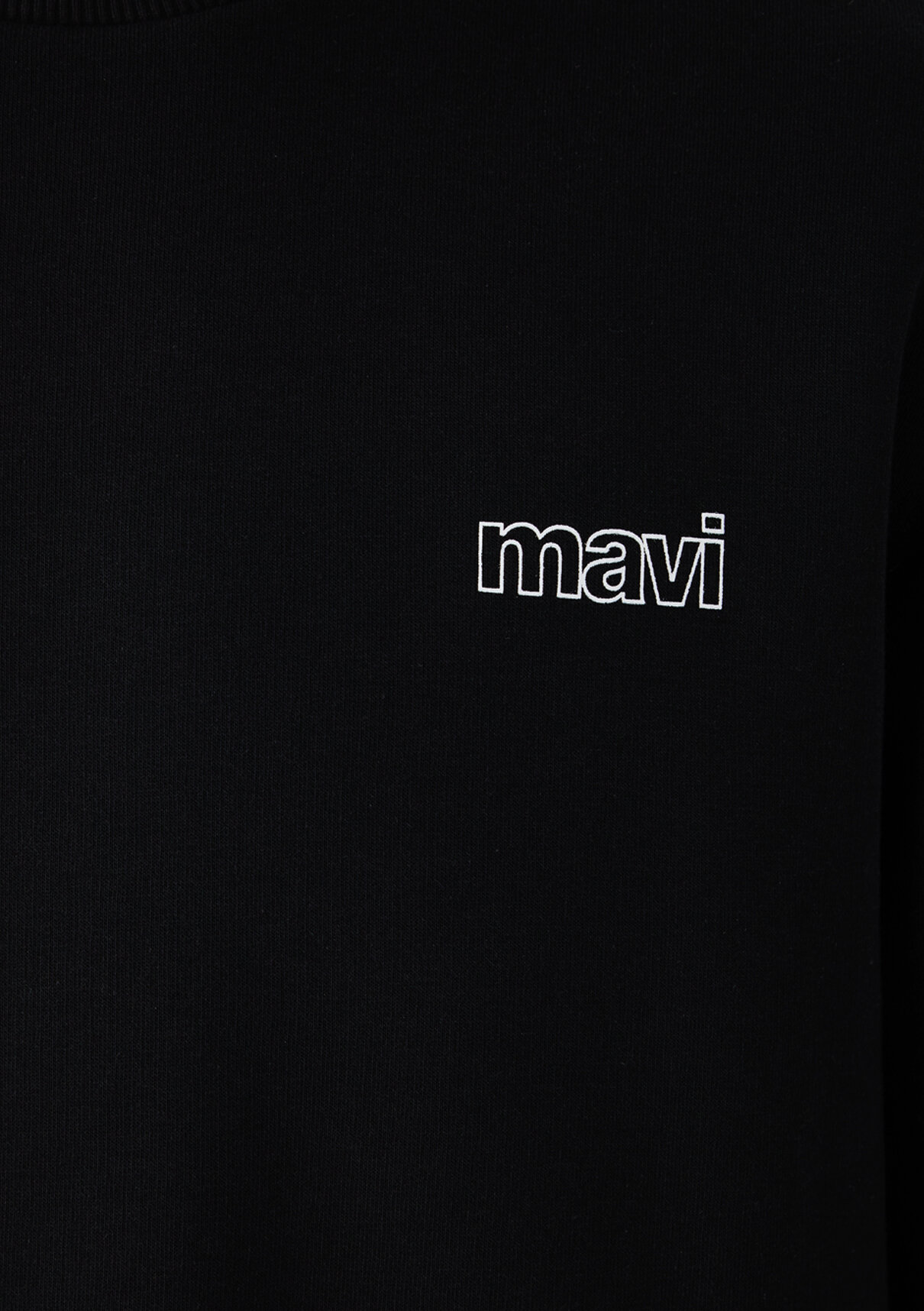 Mavi Logo Siyah Sweatshirt görsel 8