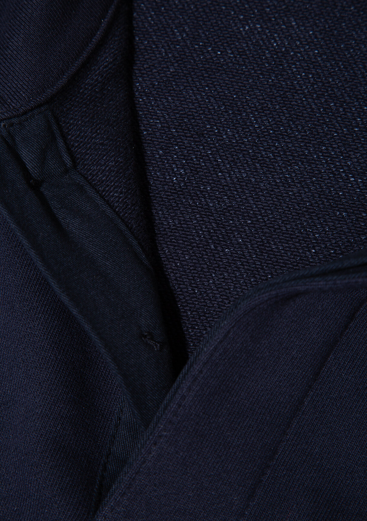 Mavi Polo Yaka Lacivert Sweatshirt görsel 7