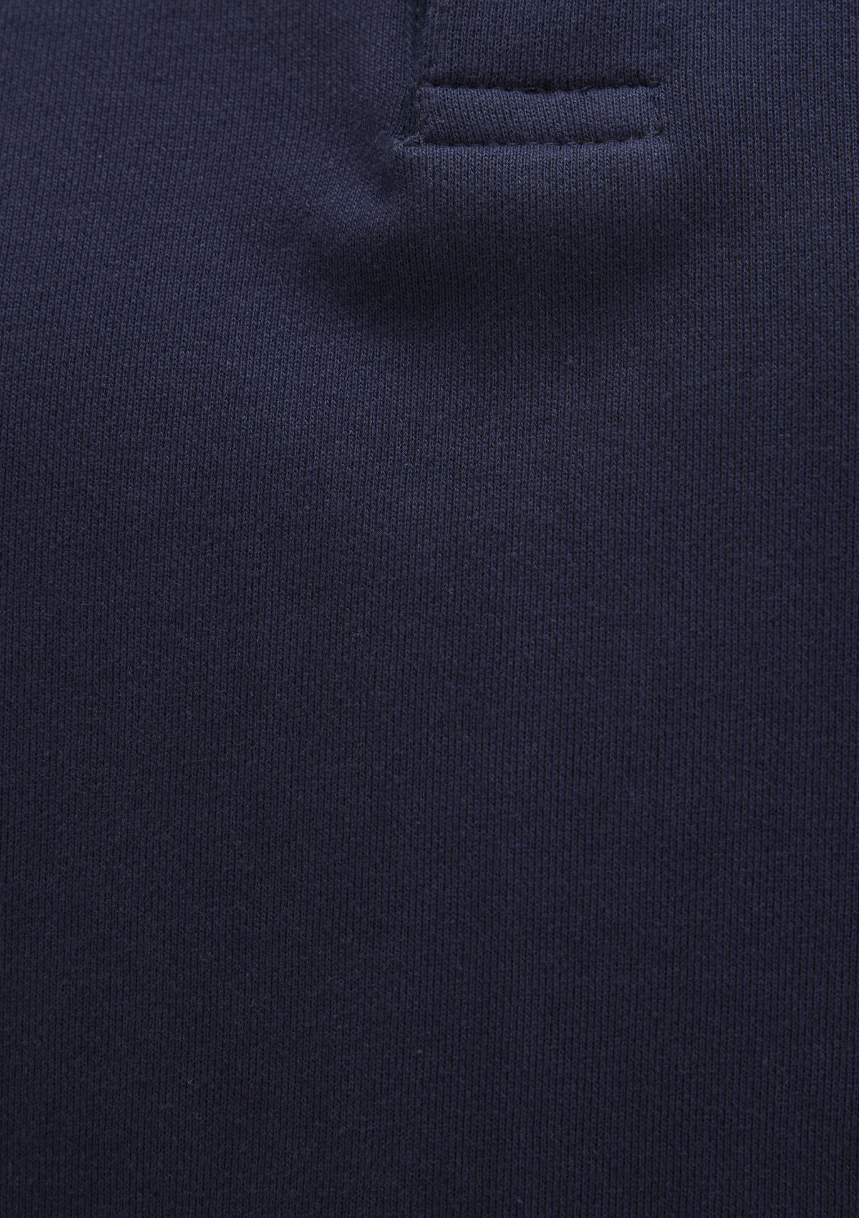 Mavi Polo Yaka Lacivert Sweatshirt görsel 8