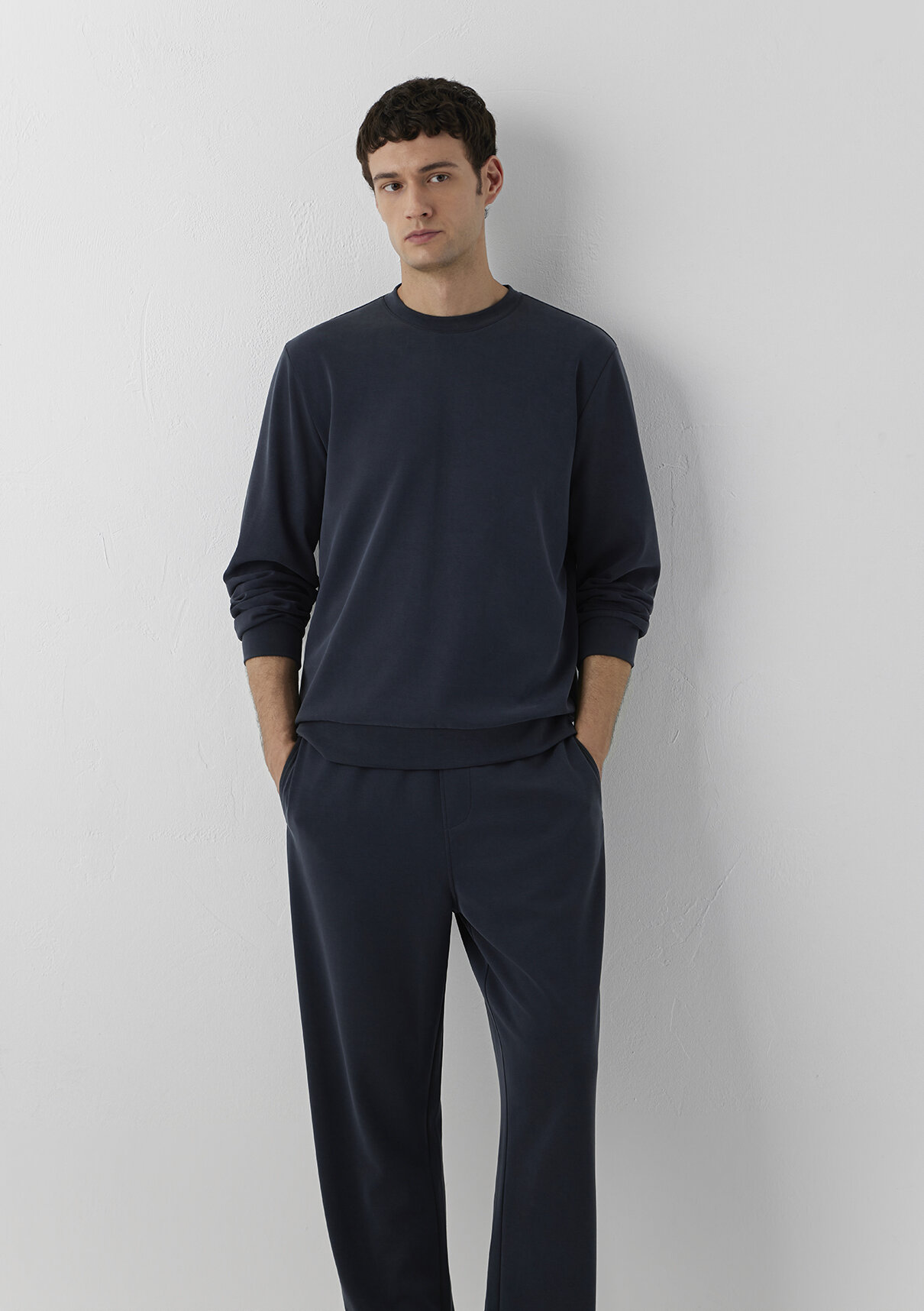 Mavi (Tencel™) Modal Karışımlı Siyah Sweatshirt görsel 2