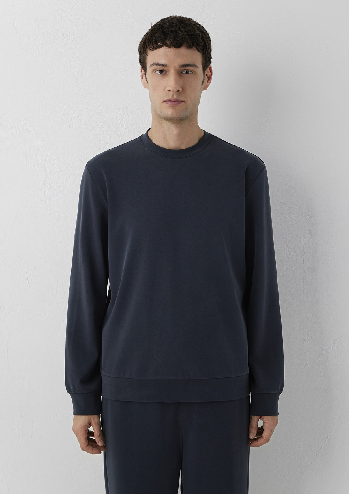 Mavi (Tencel™) Modal Karışımlı Siyah Sweatshirt görsel 3