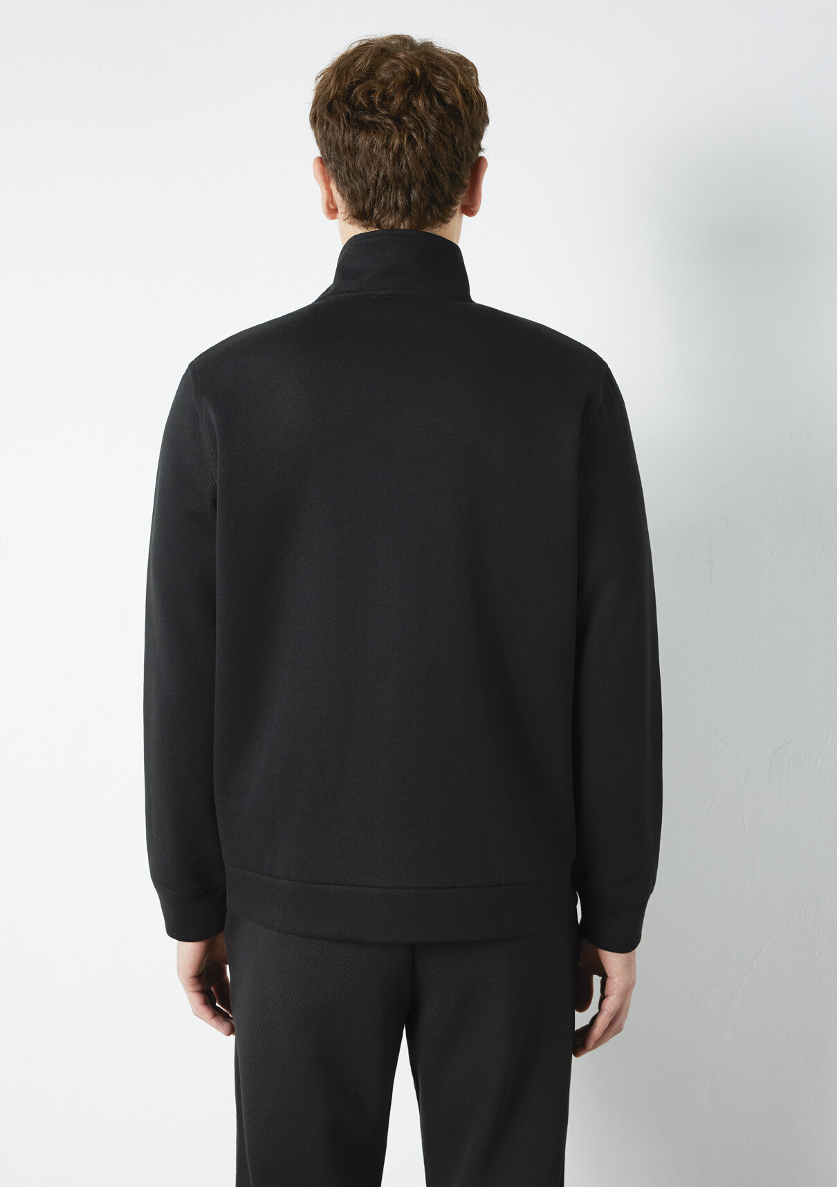 Mavi Black Fermuarlı Siyah Sweatshirt görsel 4