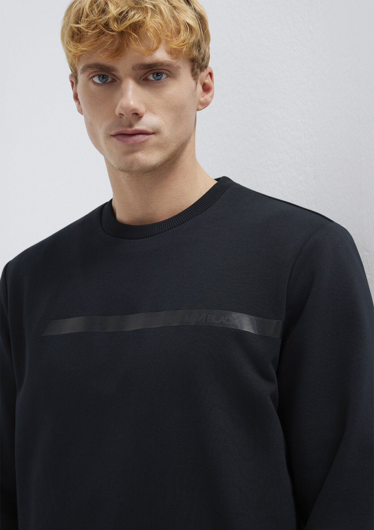 Mavi Black Bisiklet Yaka Siyah Sweatshirt görsel 2