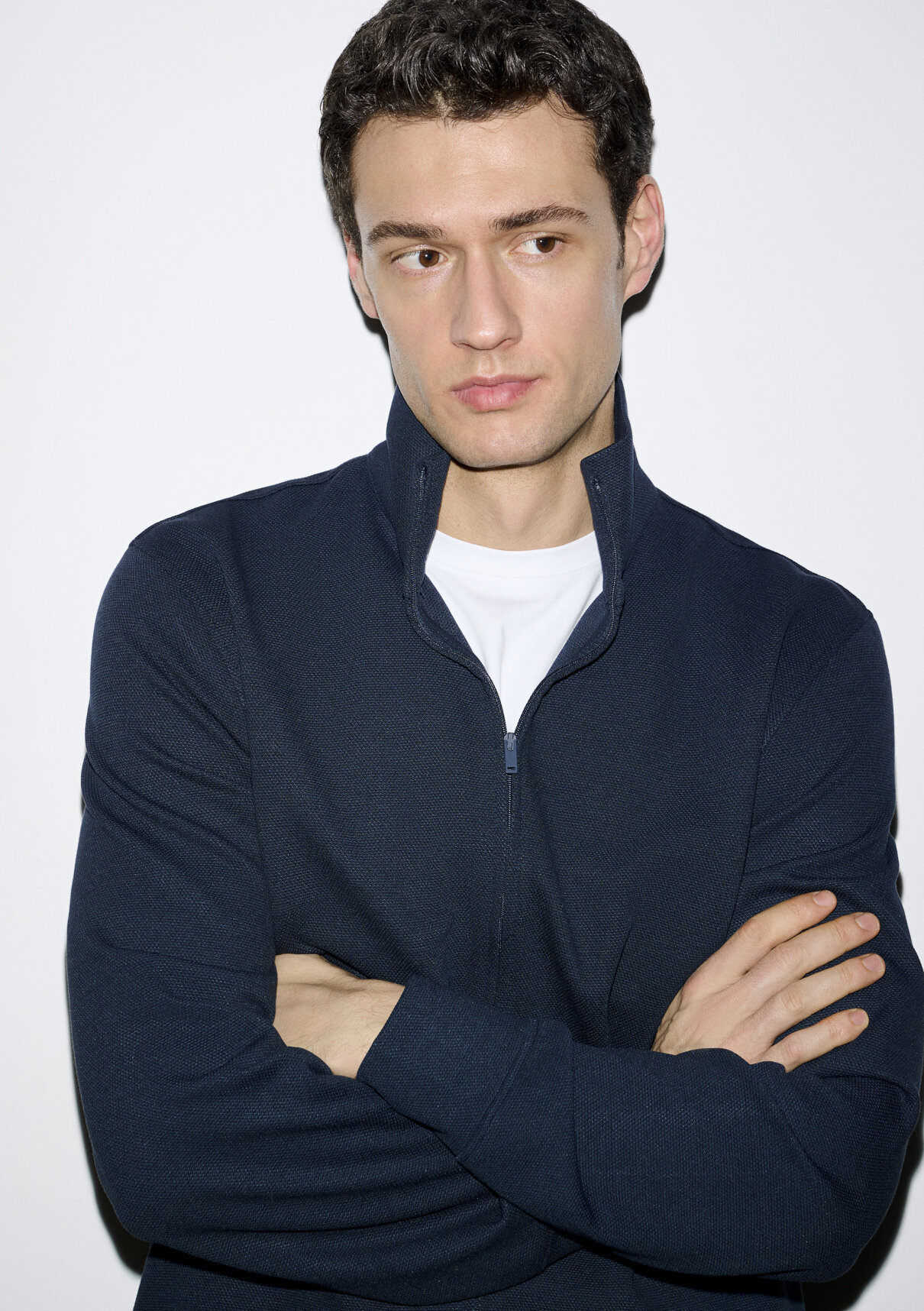 Mavi Esnek Lacivert Travel Sweatshirt