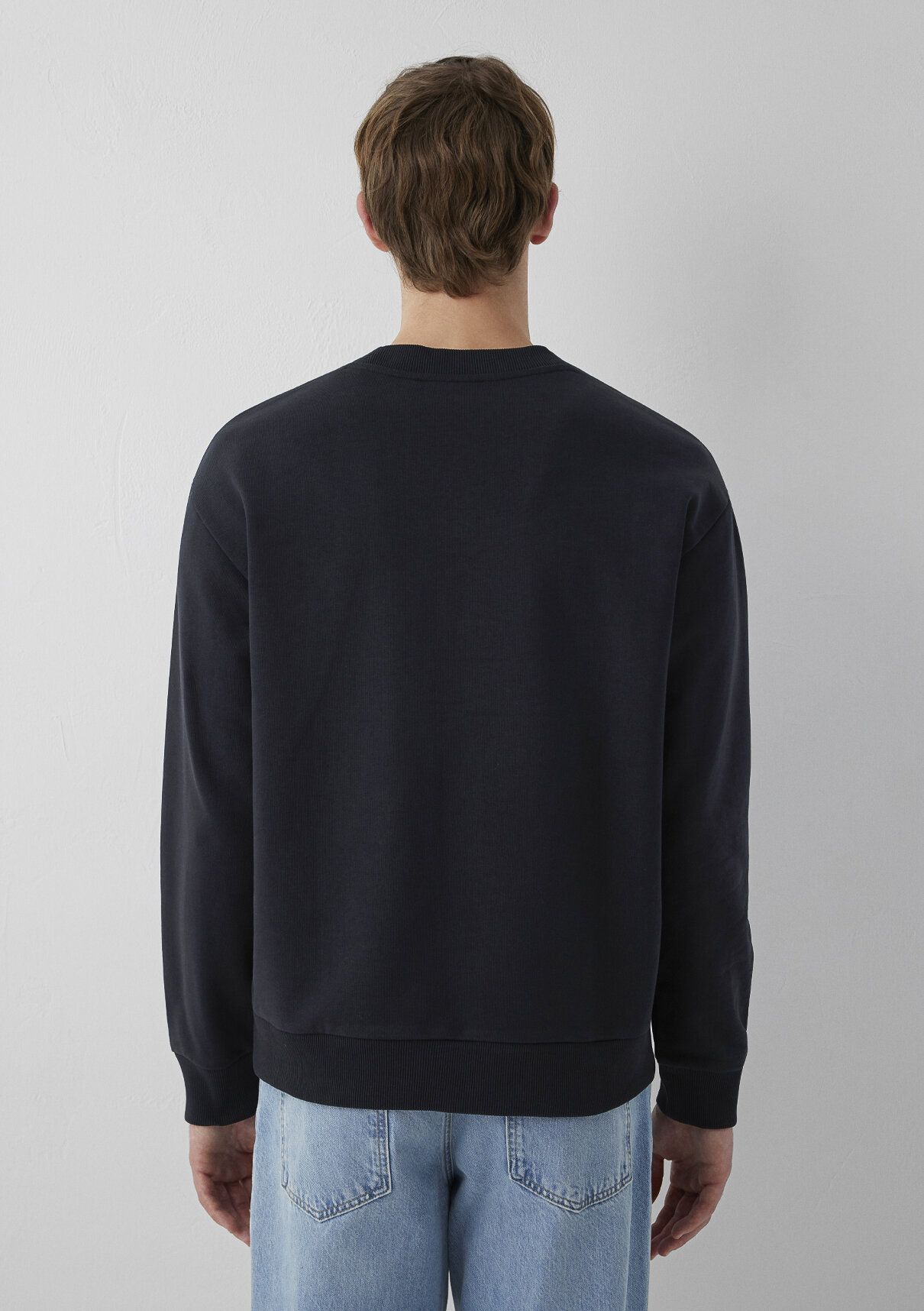 Mavi Patch Nakışlı Antrasit Sweatshirt görsel 6