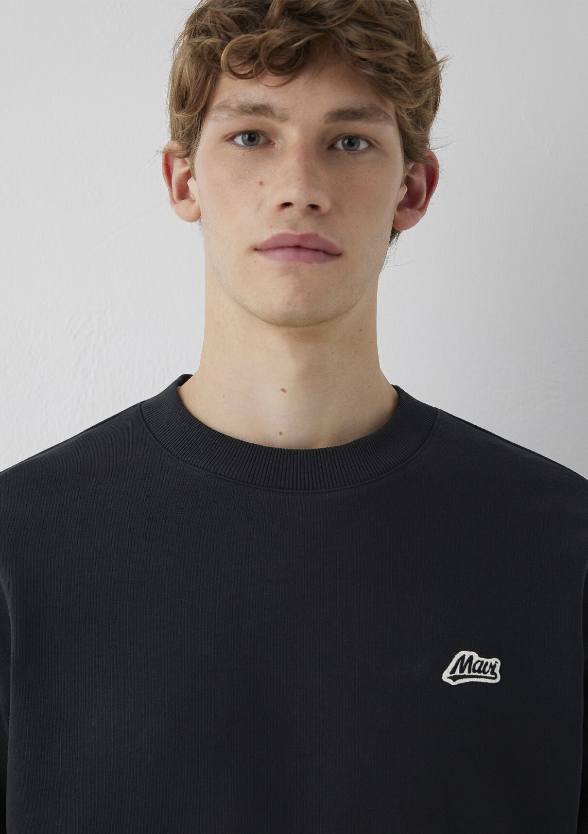 Mavi Patch Nakışlı Antrasit Sweatshirt görsel 7