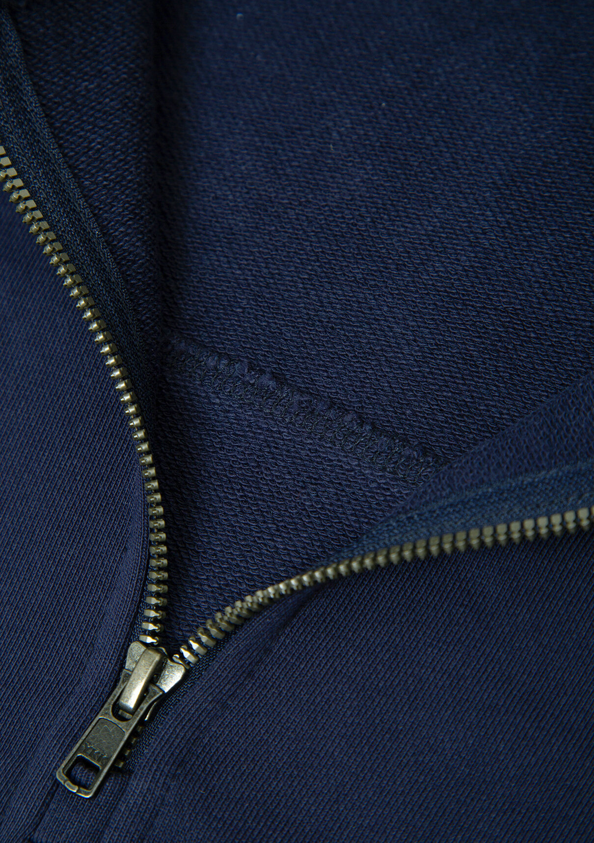 Mavi Patch Nakışlı Yarı Fermuarlı Lacivert Sweatshirt görsel 7