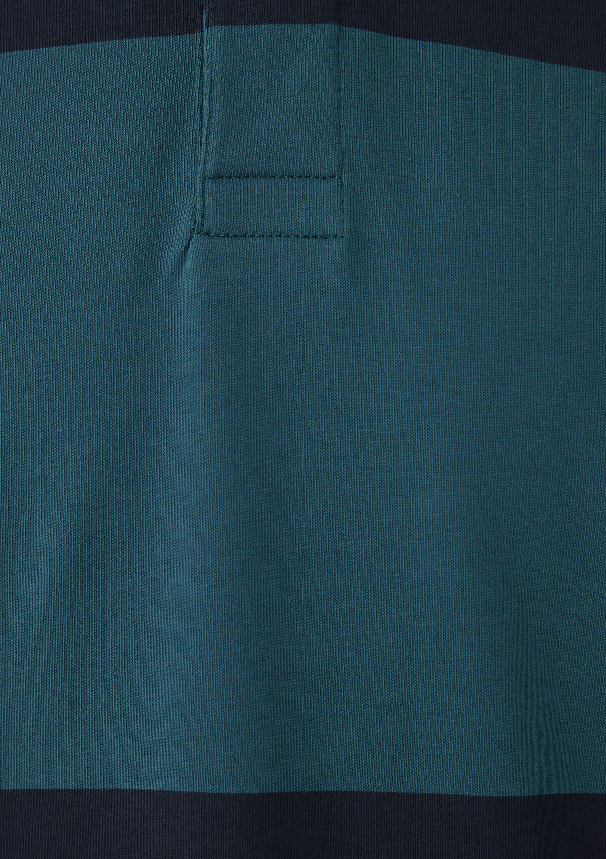Mavi Blok Renkli Polo Sweatshirt görsel 8