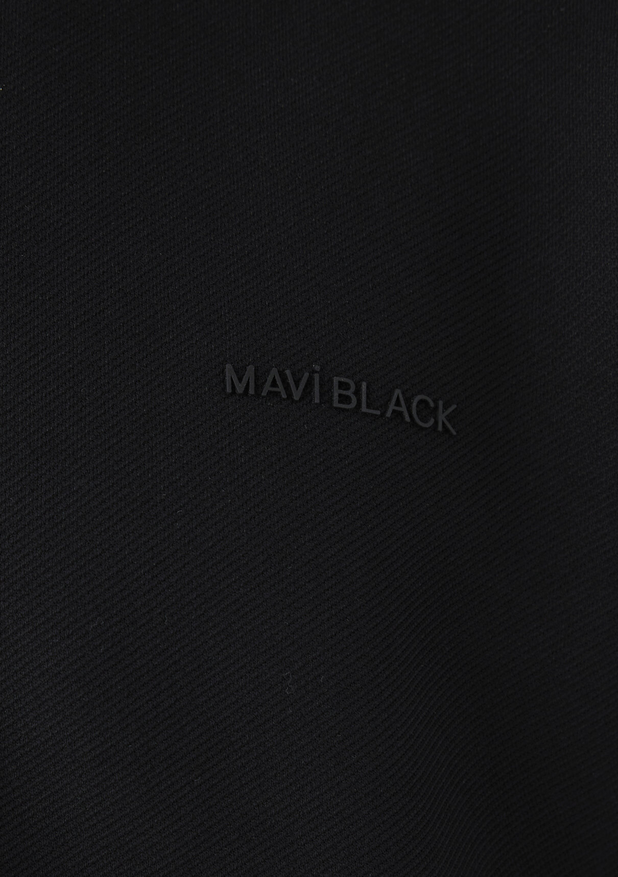 Mavi Fermuarlı Siyah Sweatshirt görsel 7