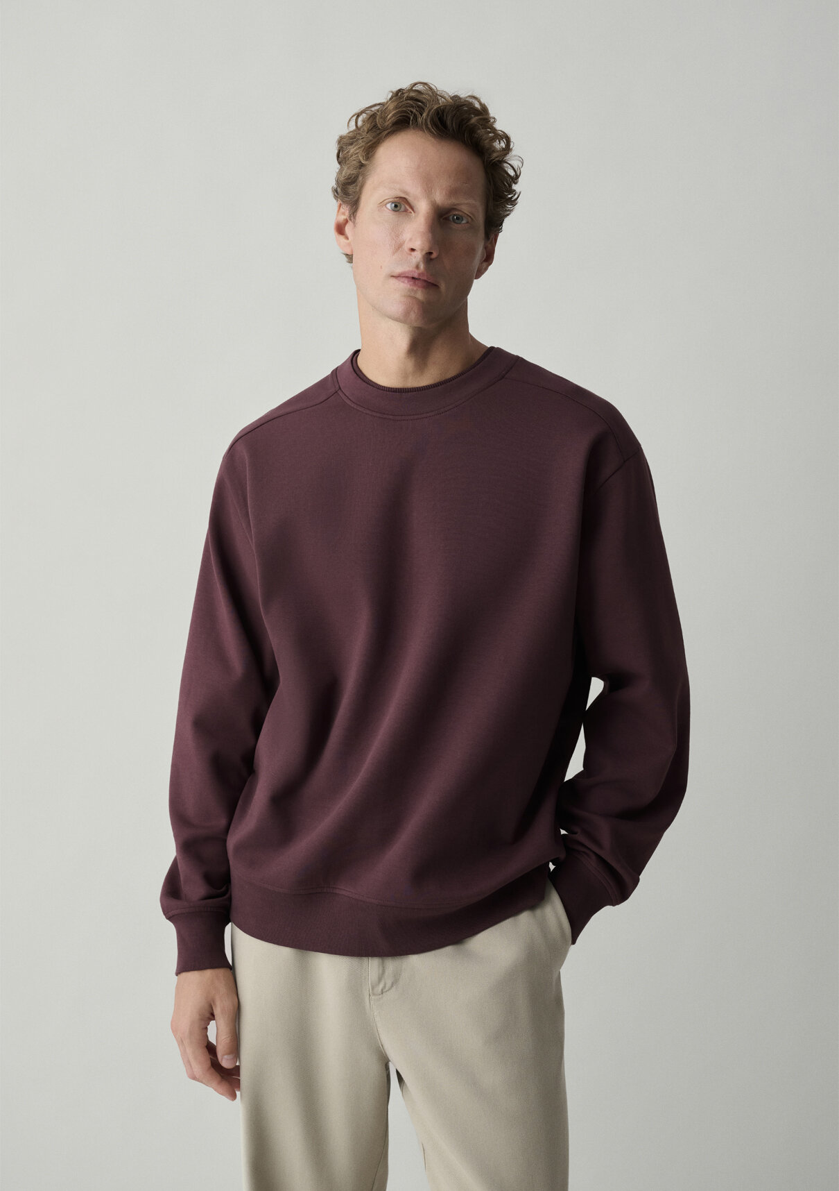 Mavi Mor Basic Sweatshirt