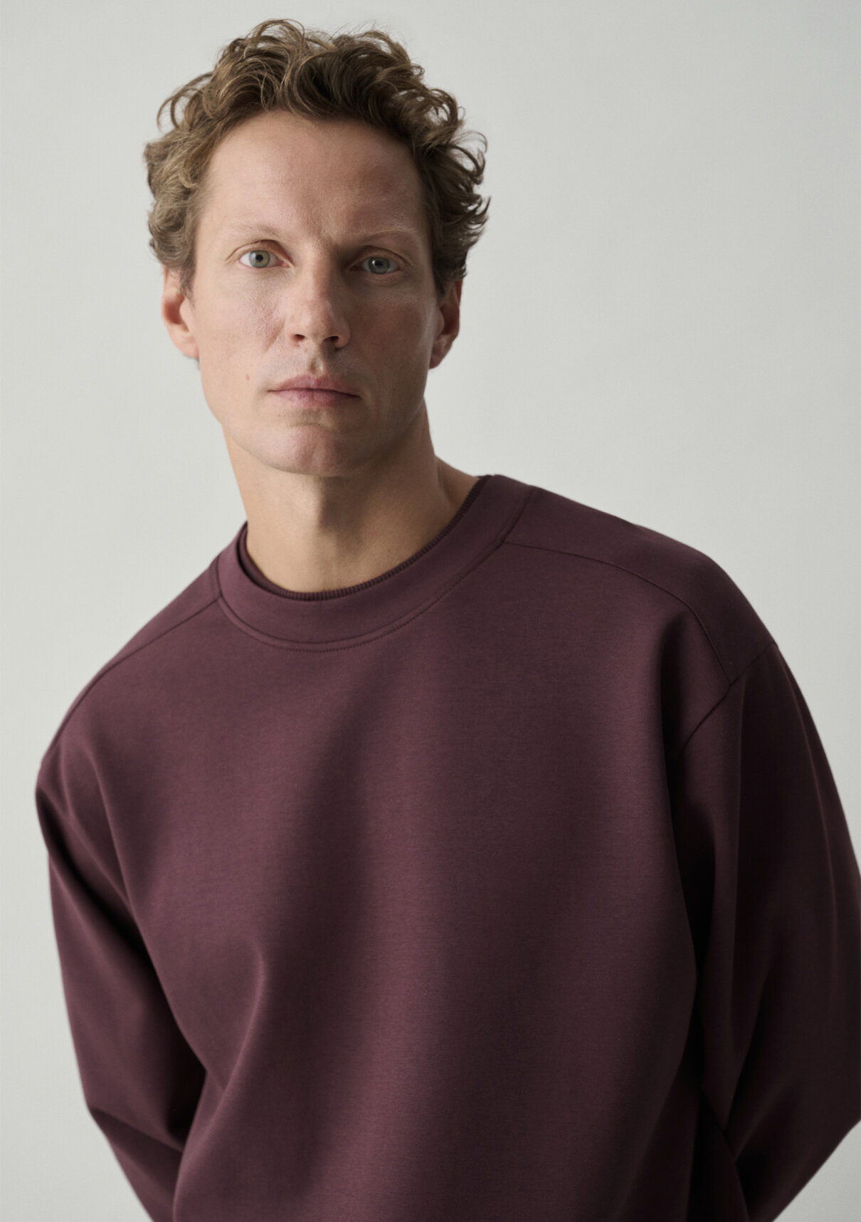 Mavi Mor Basic Sweatshirt görsel 4