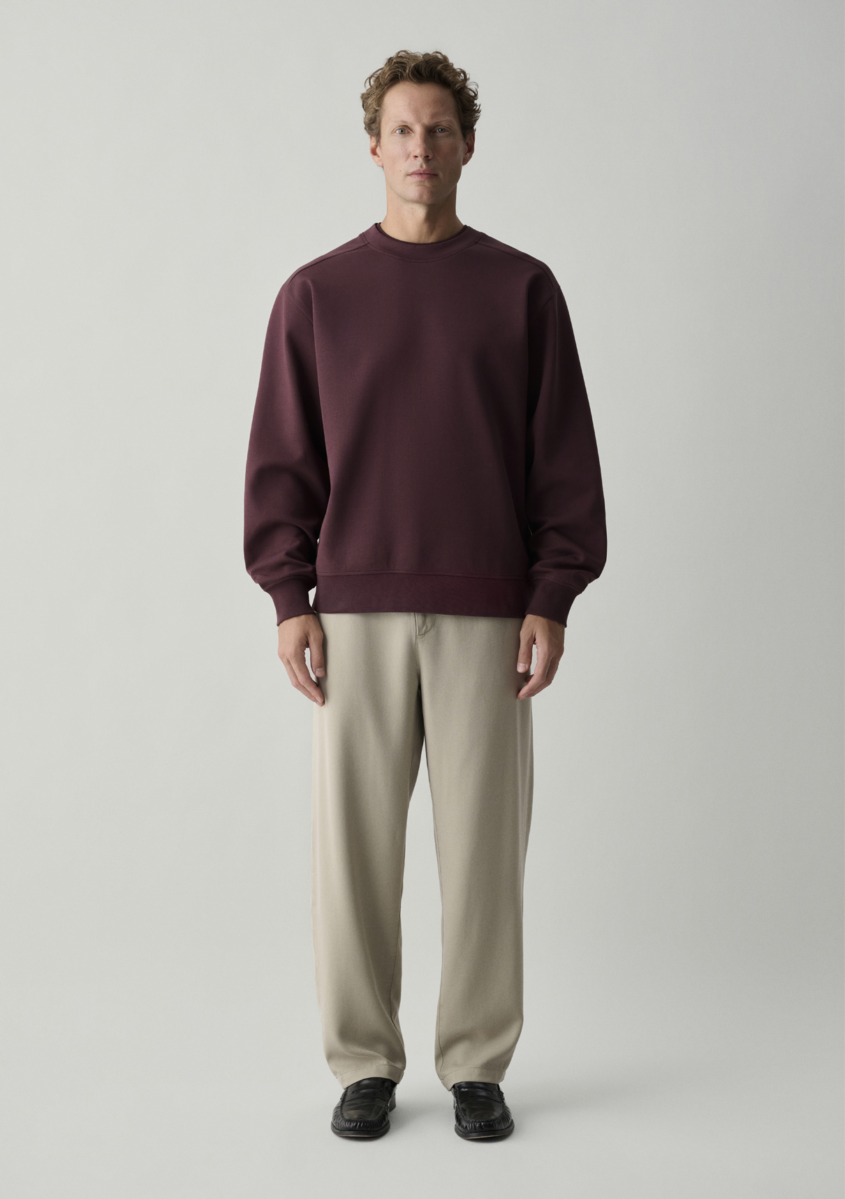 Mavi Mor Basic Sweatshirt görsel 5