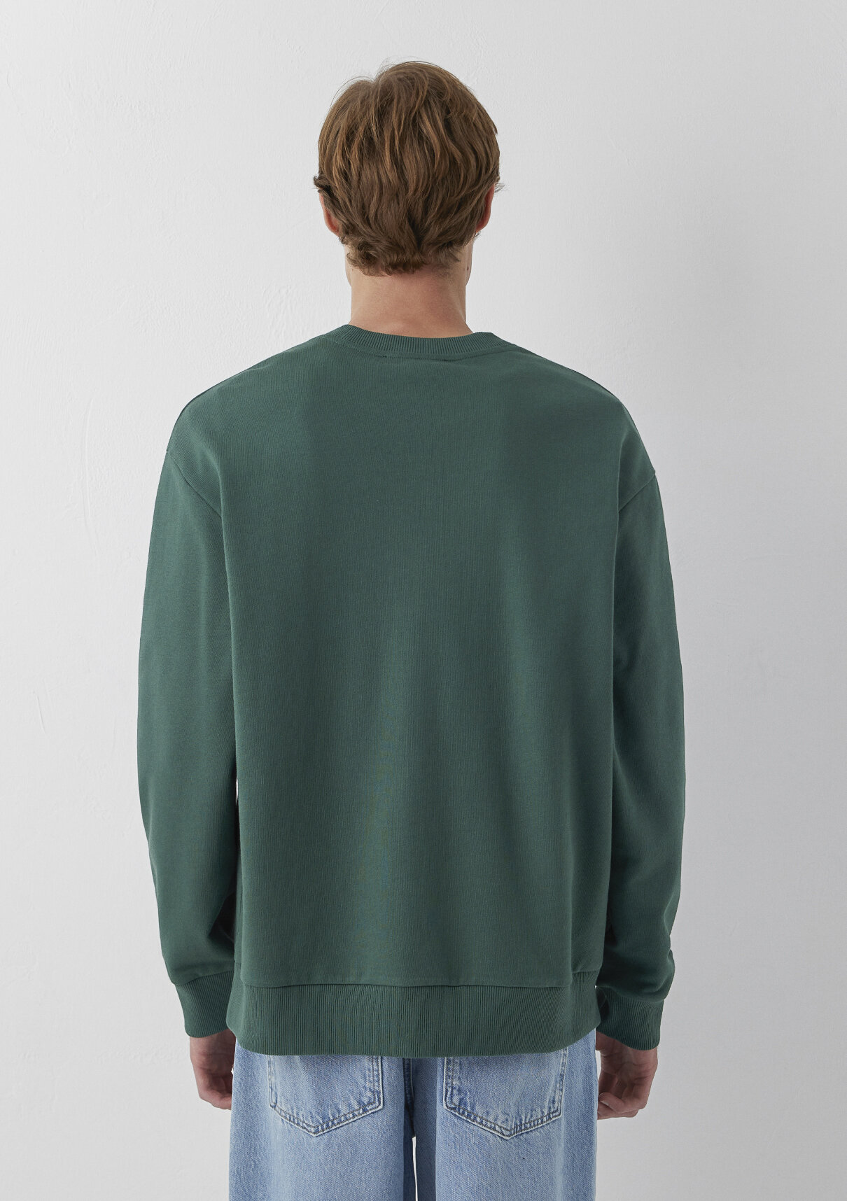 Mavi Logo Yeşil Sweatshirt görsel 5