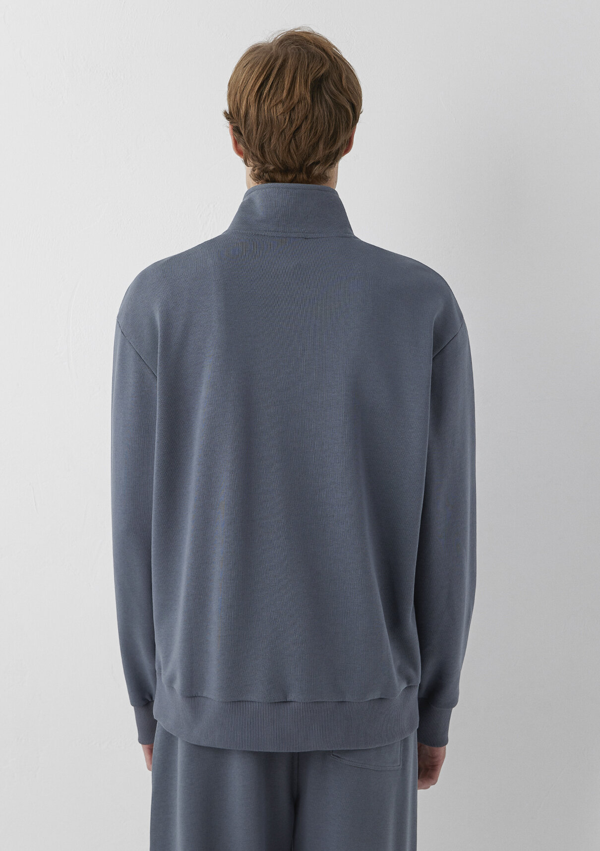 Mavi Lacivert Sweatshirt görsel 5