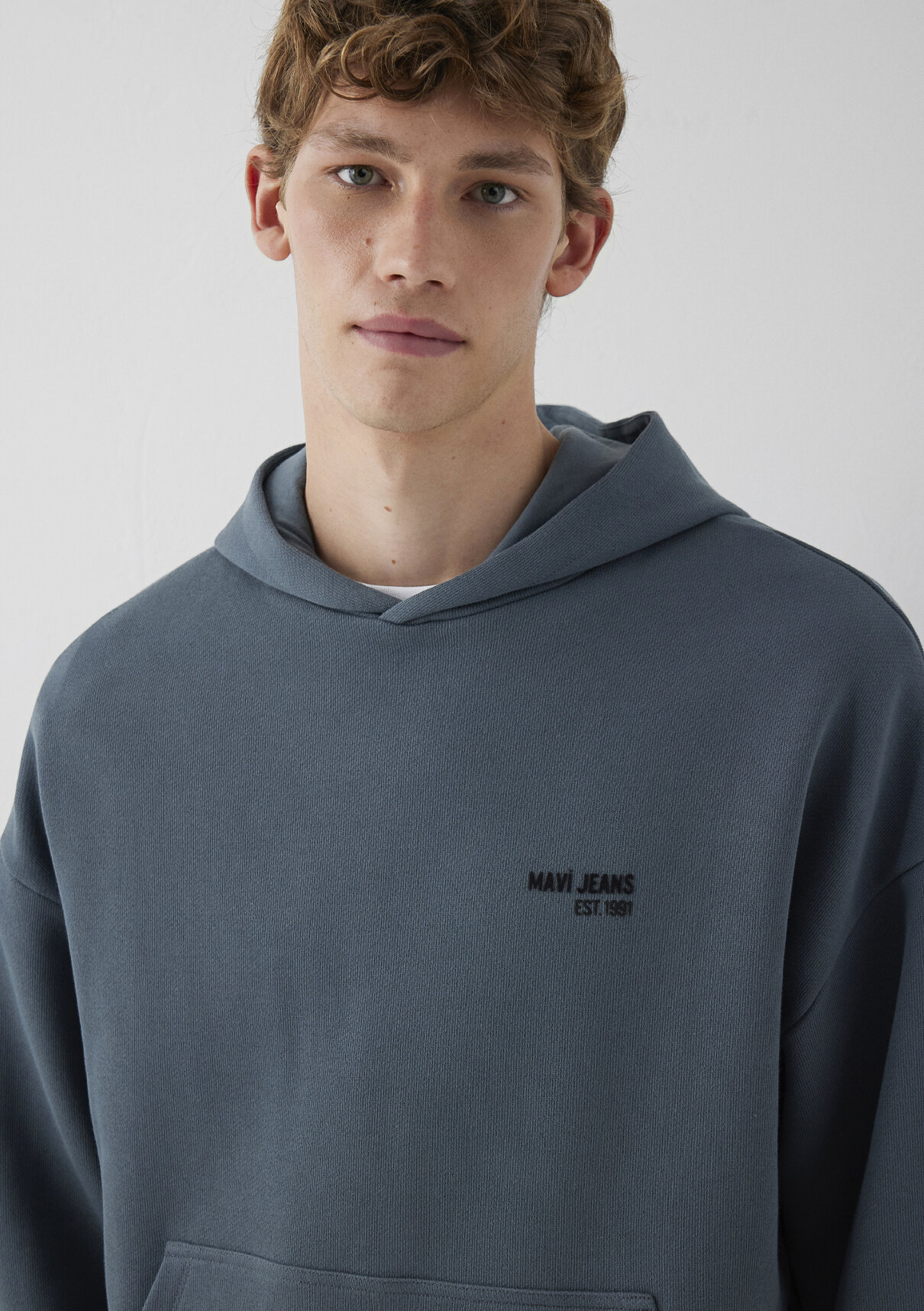 Mavi Jeans Kapüşonlu Lacivert Sweatshirt
