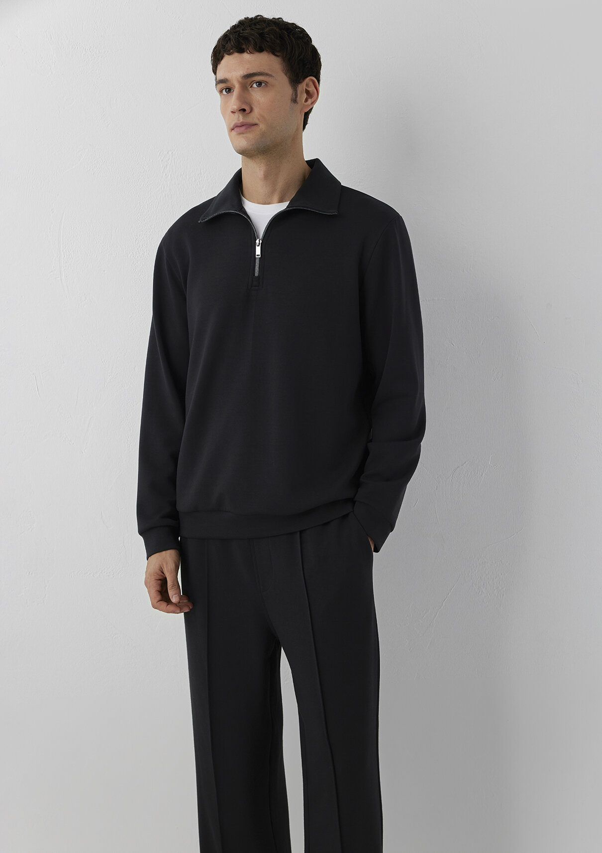 Mavi Siyah Sweatshirt görsel 2