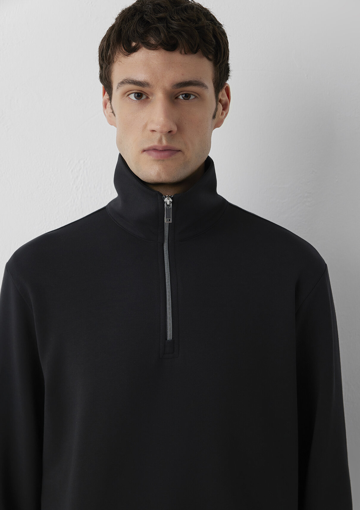 Mavi Siyah Sweatshirt görsel 7
