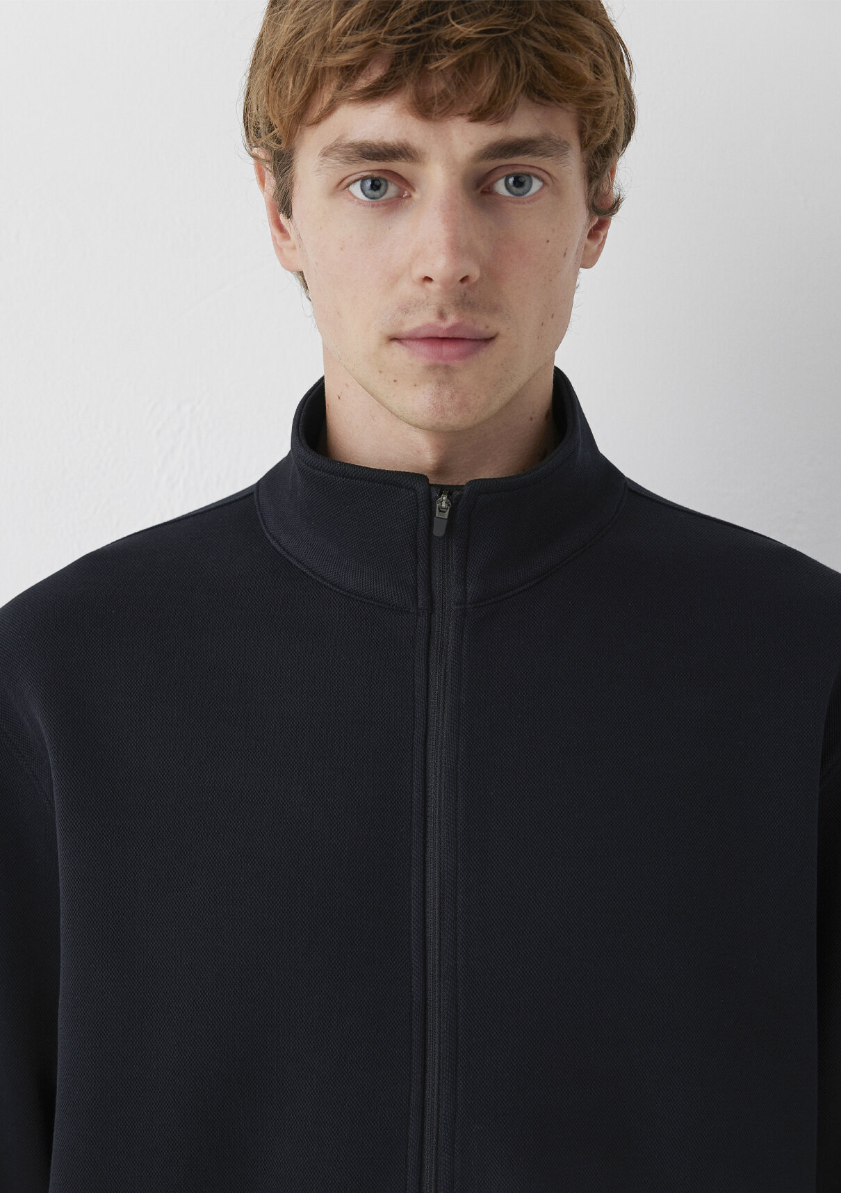 Mavi Fermuarlı Antrasit Sweatshirt görsel 6