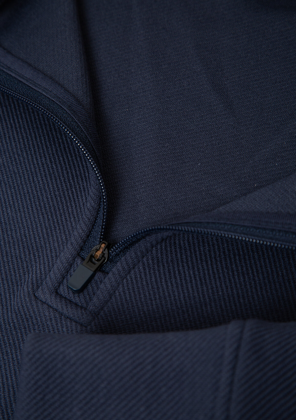 Mavi Yarı Fermuarlı Lacivert Sweatshirt görsel 7