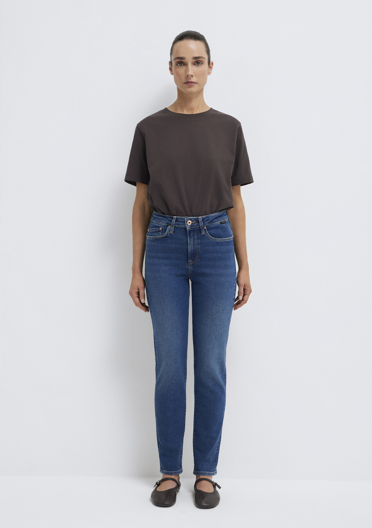 Mavi Gold Shape Koyu Mavi Jean Pantolon görsel 3