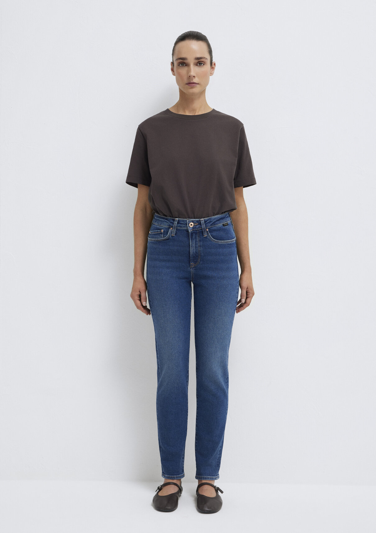 Mavi Gold Shape Koyu Mavi Jean Pantolon görsel 3