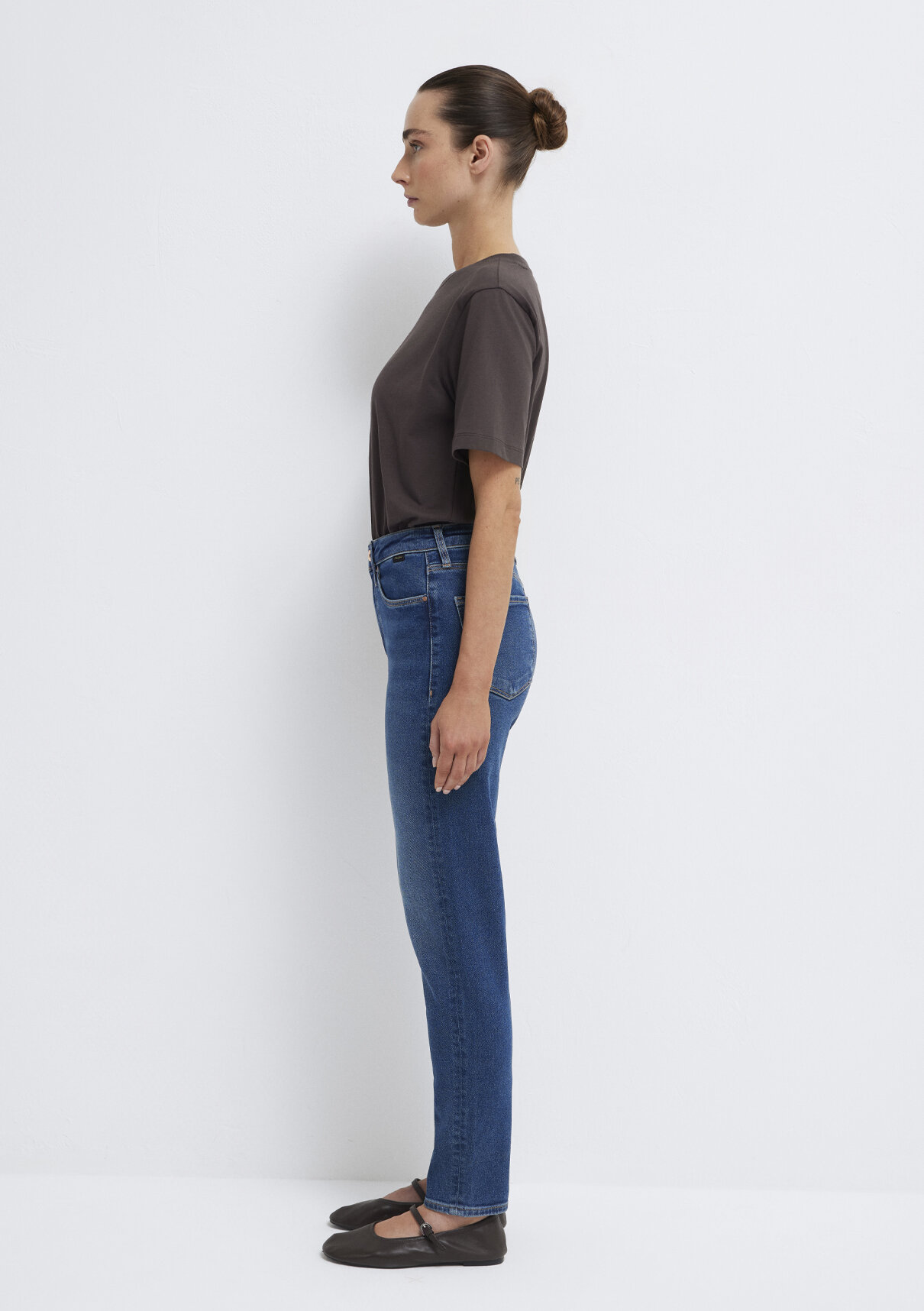 Mavi Gold Shape Koyu Mavi Jean Pantolon görsel 4