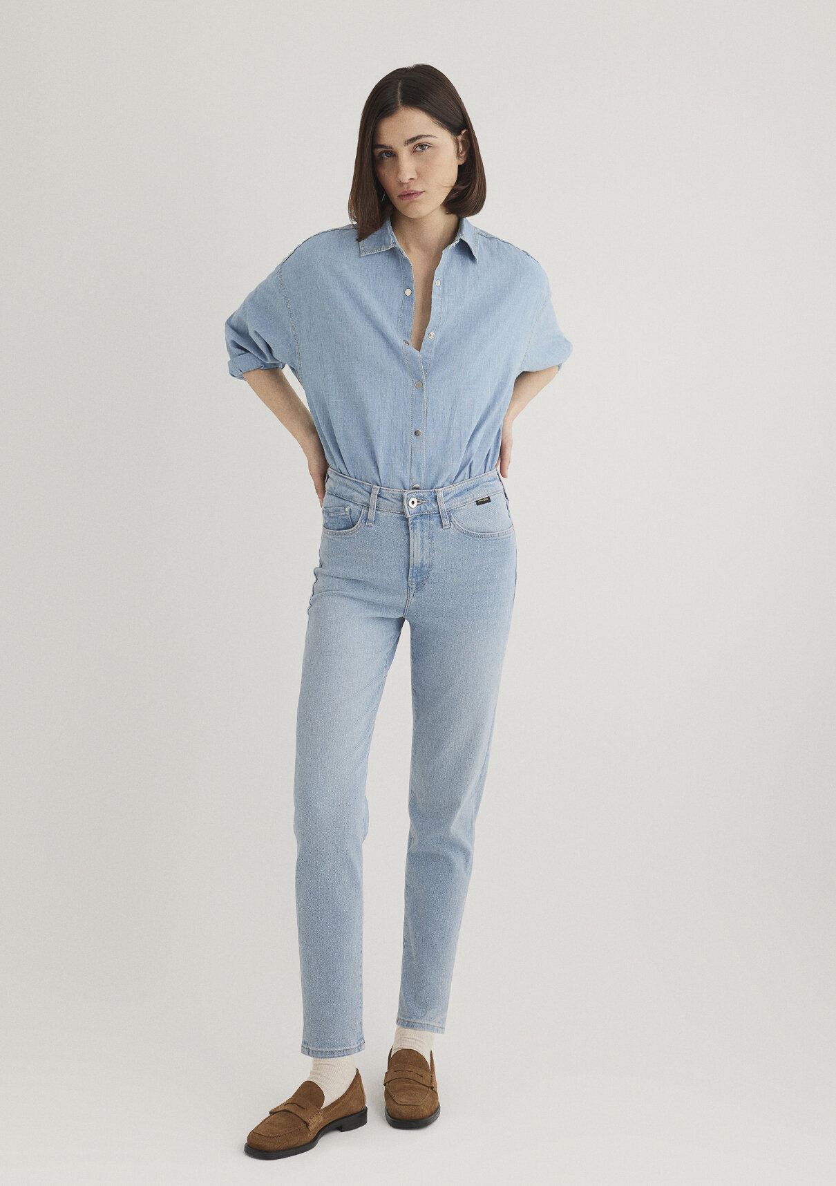 Mavi Gold Shape Açık Mavi Jean Pantolon