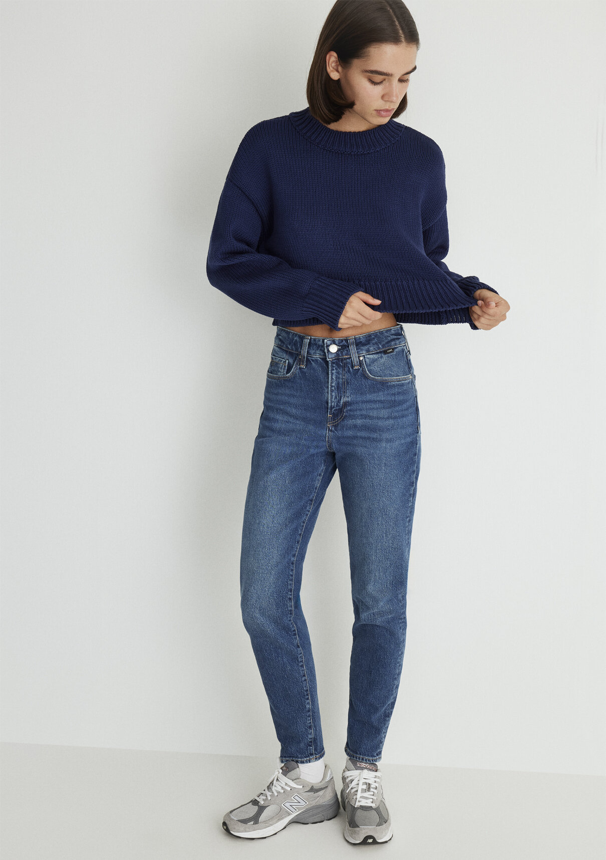 Mavi Classic Denim Gölgeli Koyu Mavi Jean Pantolon görsel 3