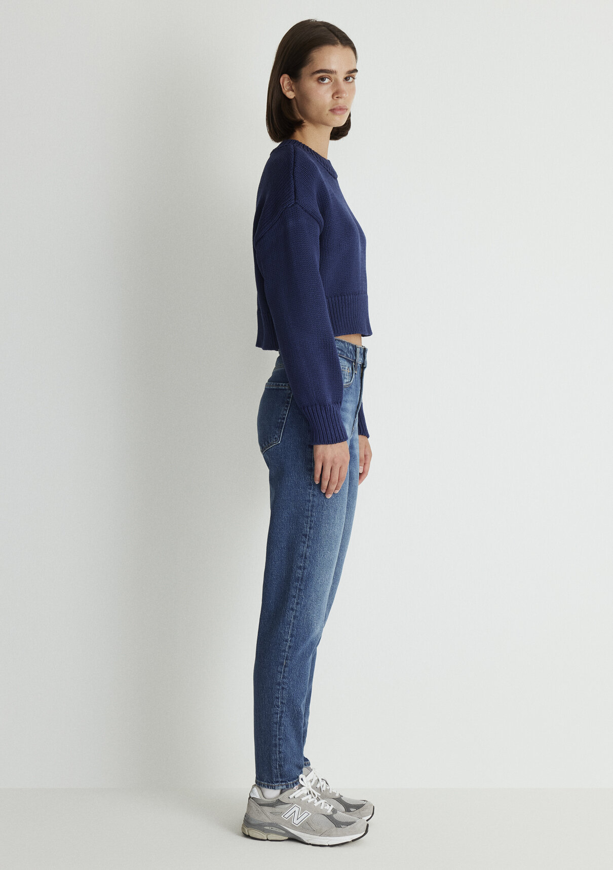 Mavi Classic Denim Gölgeli Koyu Mavi Jean Pantolon görsel 7