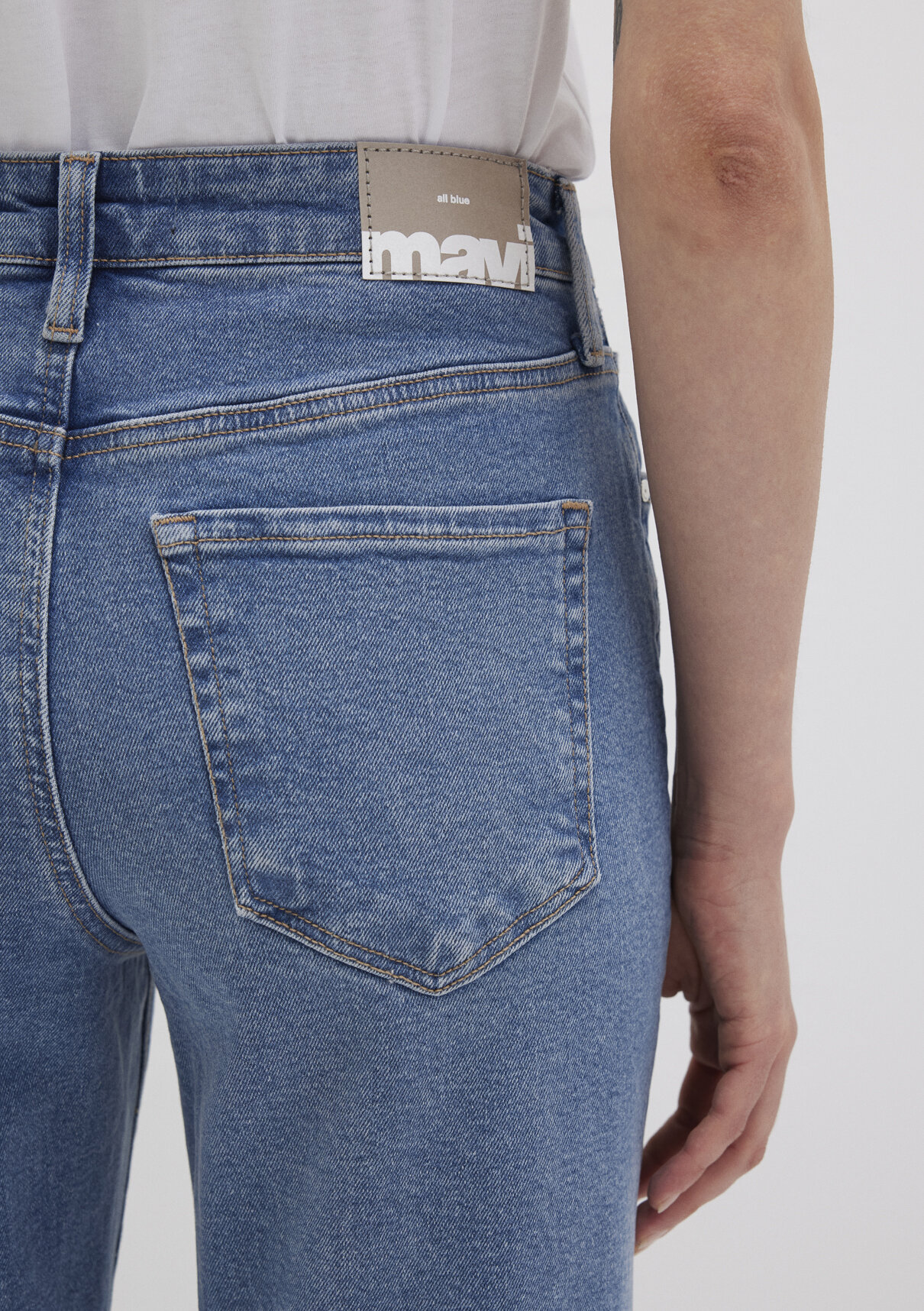 Mavi Real Blue Indigo Mavisi Jean Pantolon görsel 8