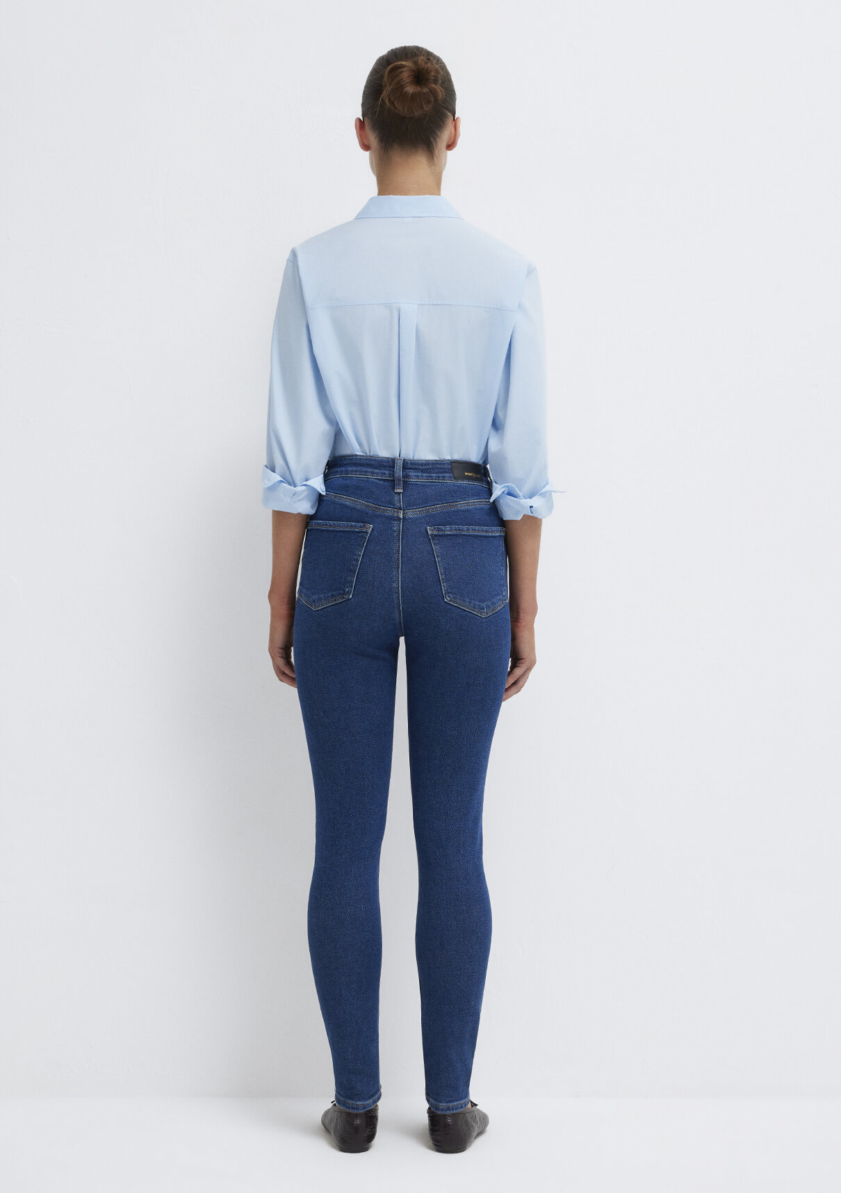 Mavi Gold Shape Koyu Mavi Jean Pantolon görsel 5