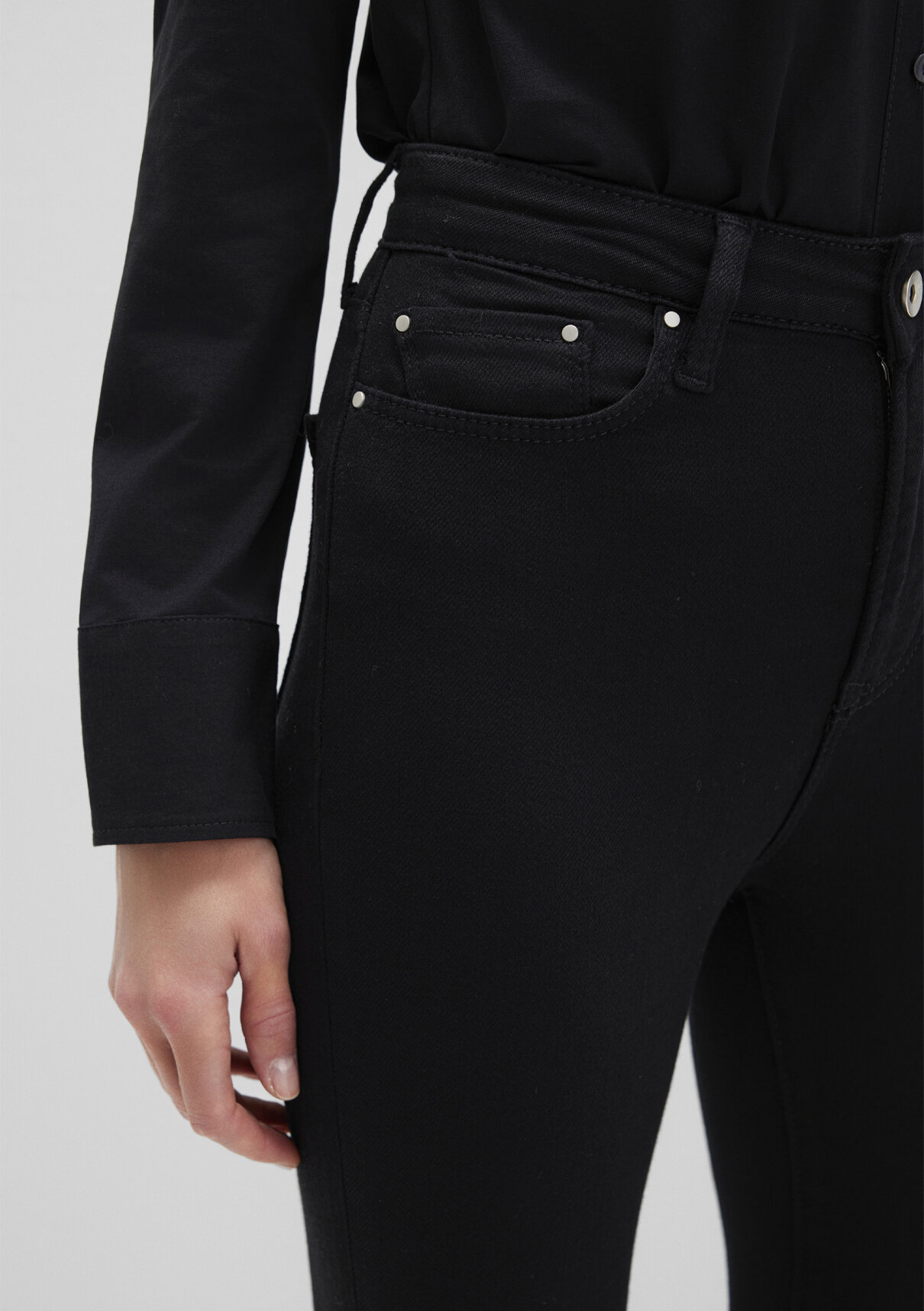 Mavi Gold Shape Siyah Jean Pantolon görsel 6