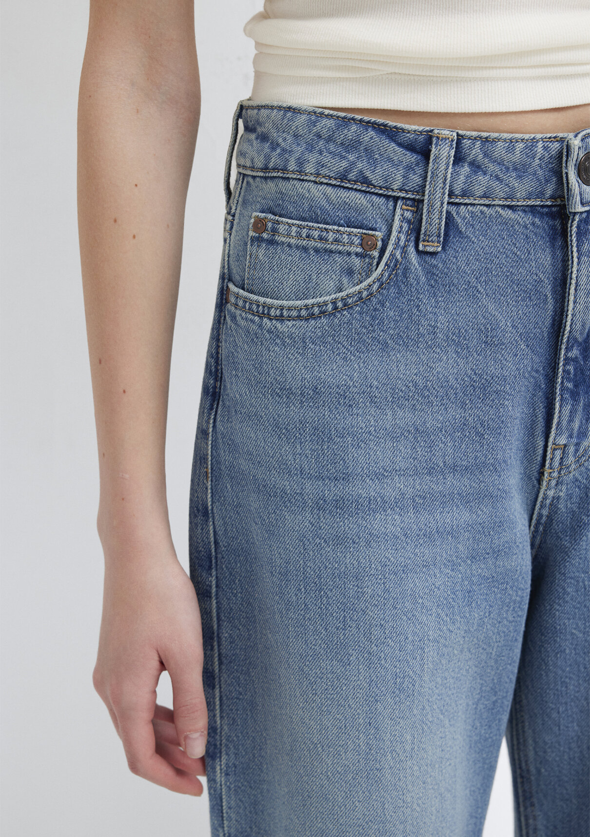 Mavi Real Blue Vintage Indigo Mavisi Jean Pantolon görsel 8