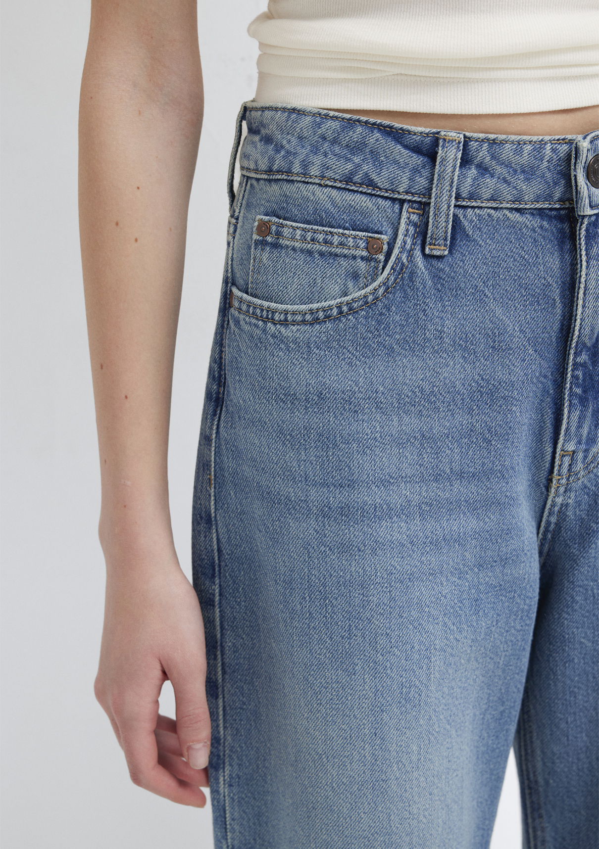 Mavi Real Blue Vintage Indigo Mavisi Jean Pantolon görsel 8