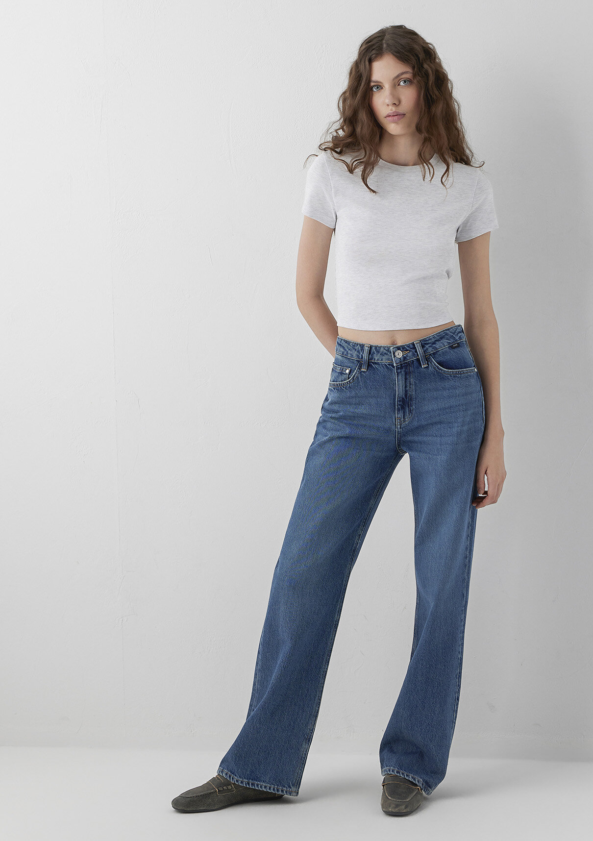Mavi Real Blue Puslu Koyu Mavi Jean Pantolon görsel 2