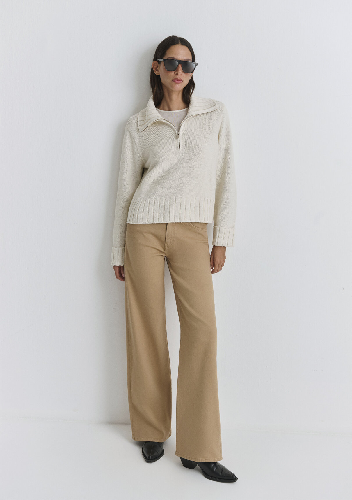 Mavi Malibu Bej Gabardin Pantolon