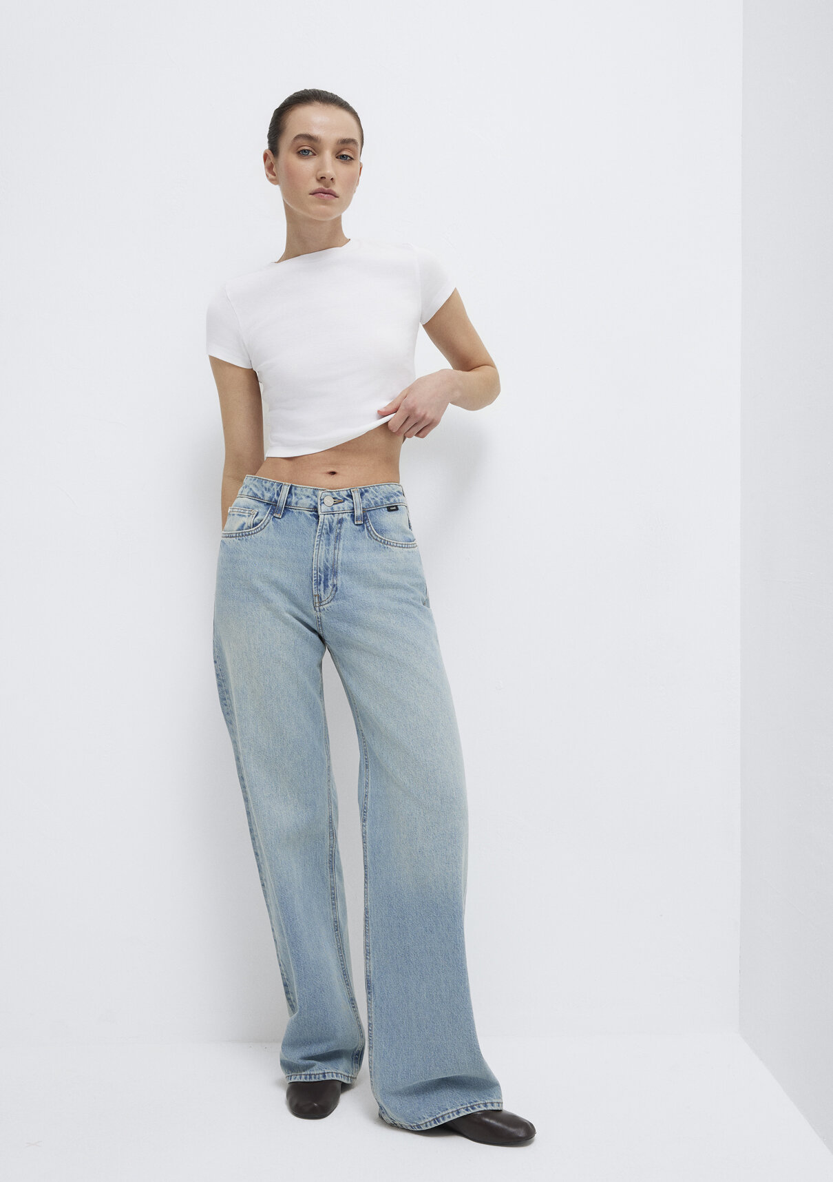 Mavi Iconic Puslu Açık Mavi Jean Pantolon görsel 2