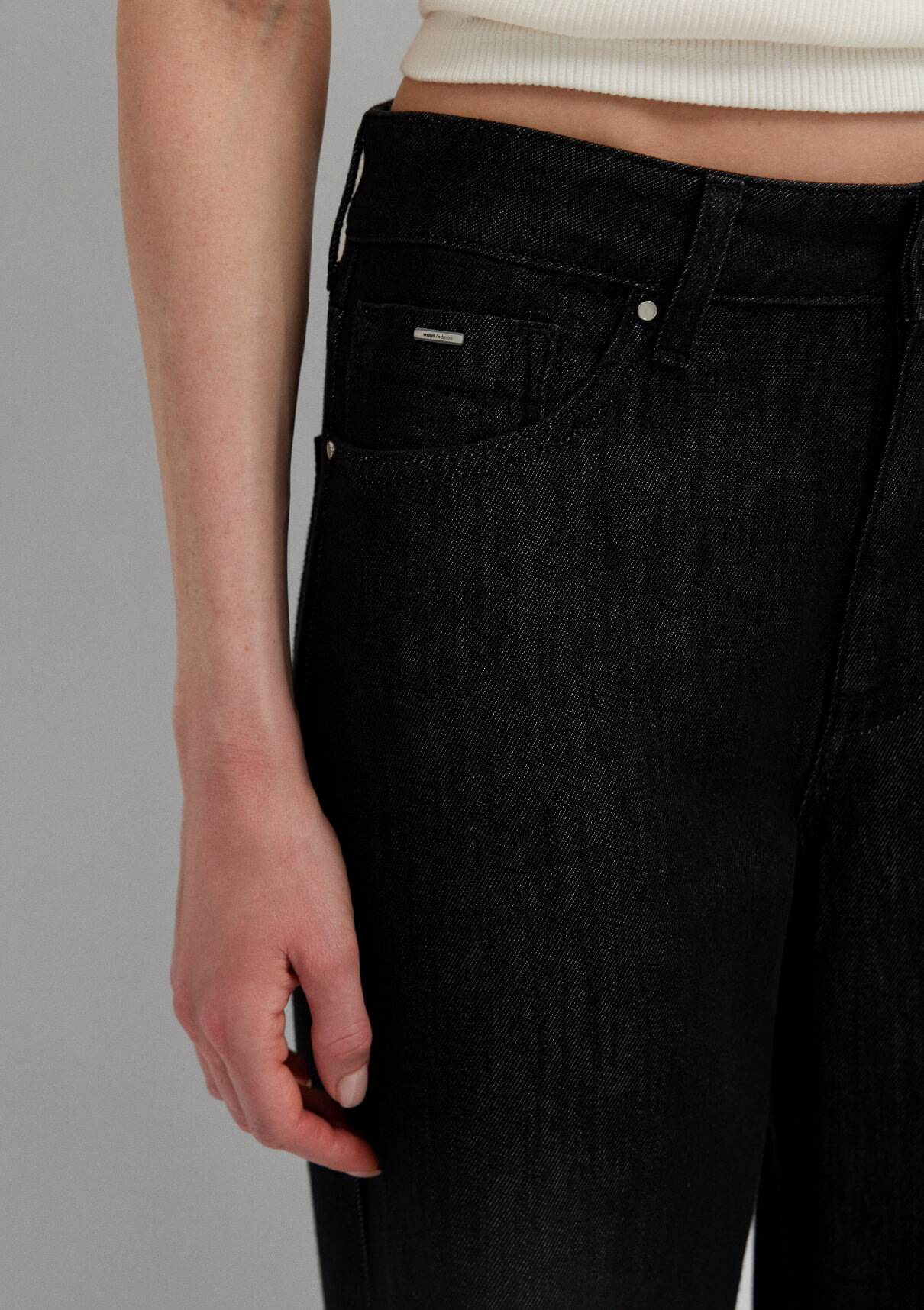 Mavi Edition Gri Rinse Jean Pantolon görsel 6